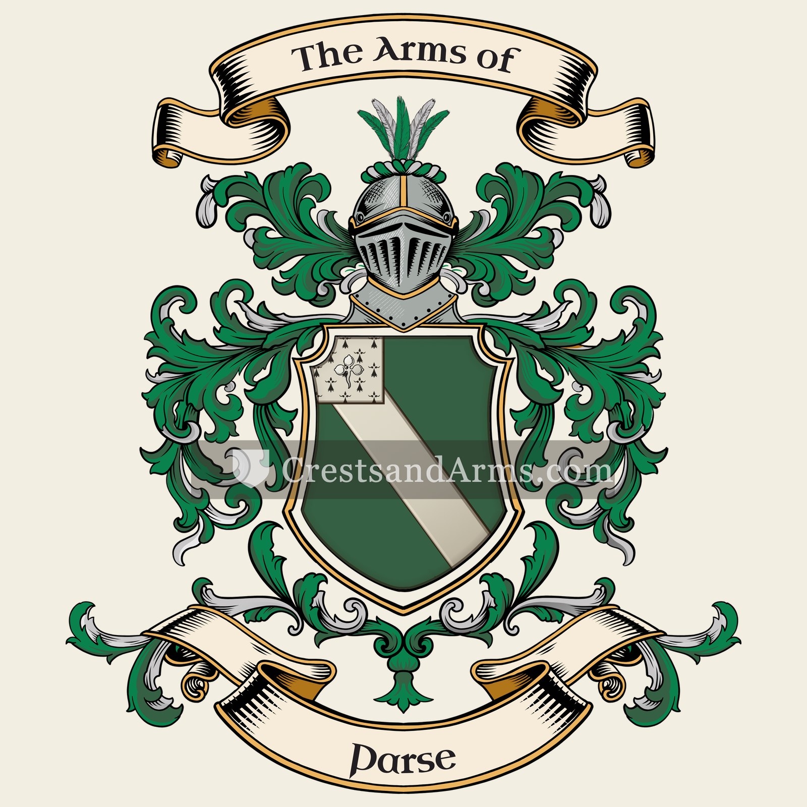 The Parse coat of arms