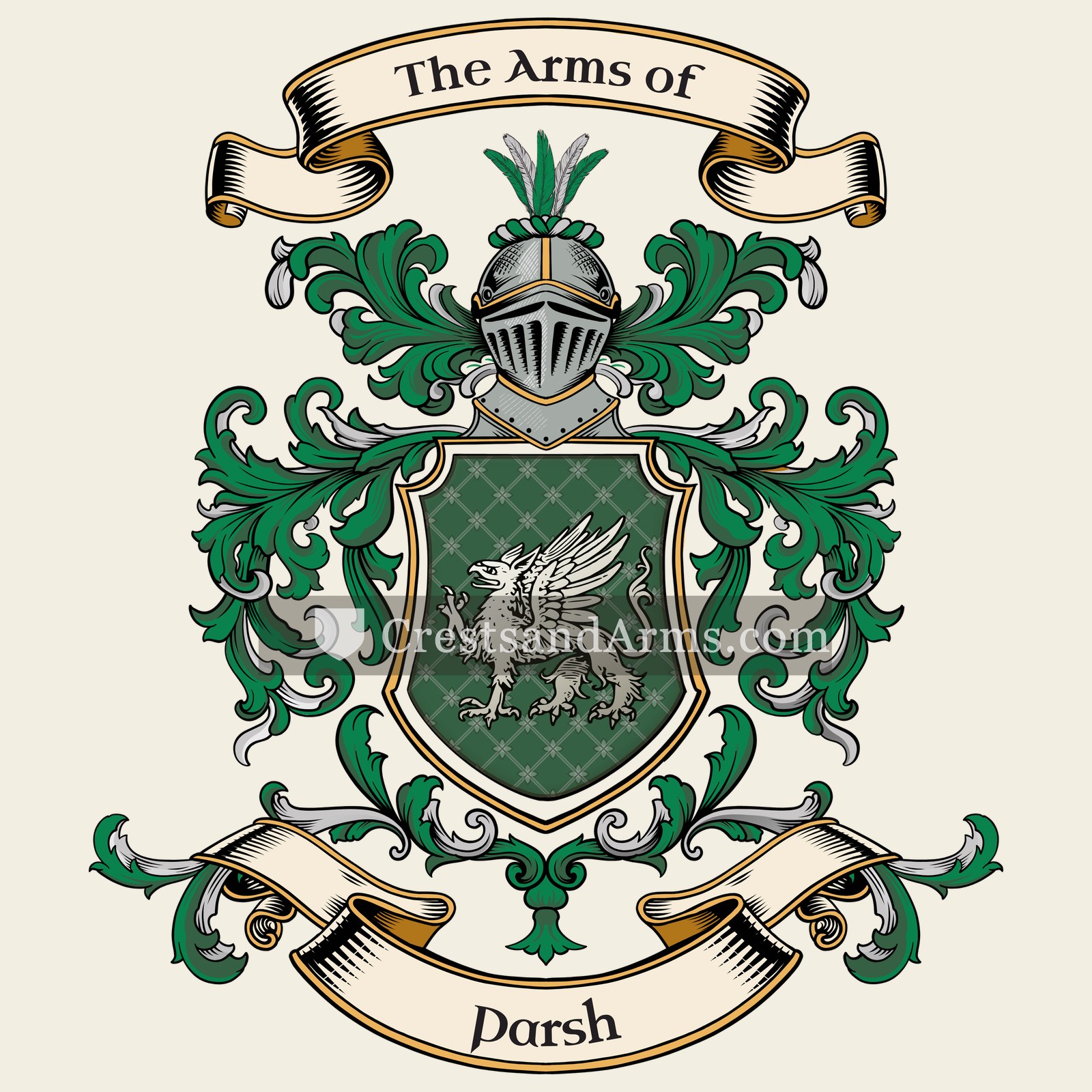 The Parsh coat of arms