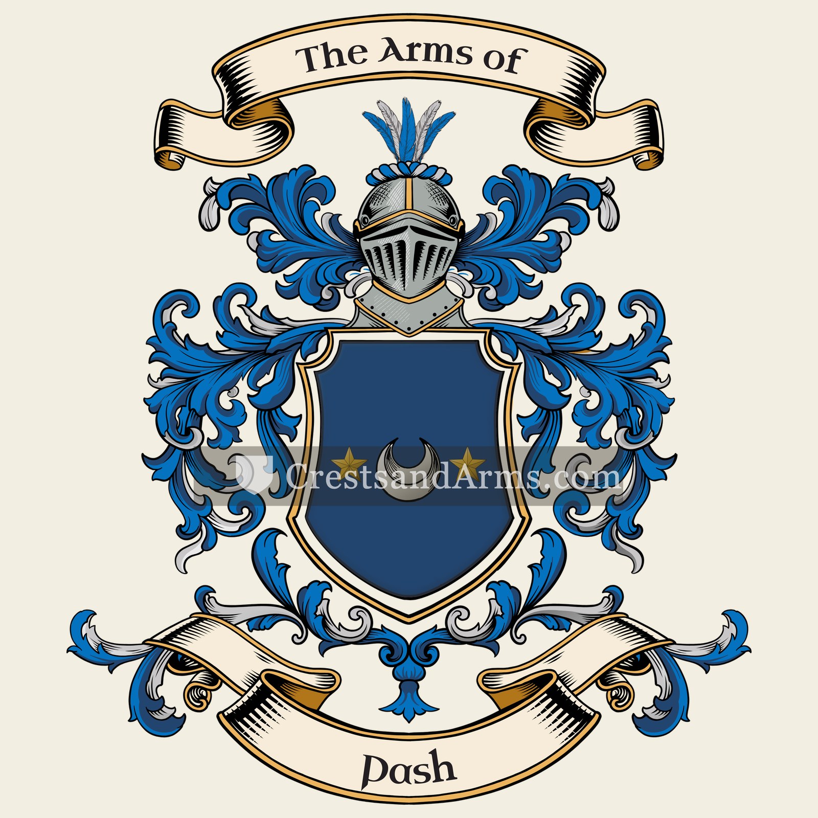 The Pash coat of arms