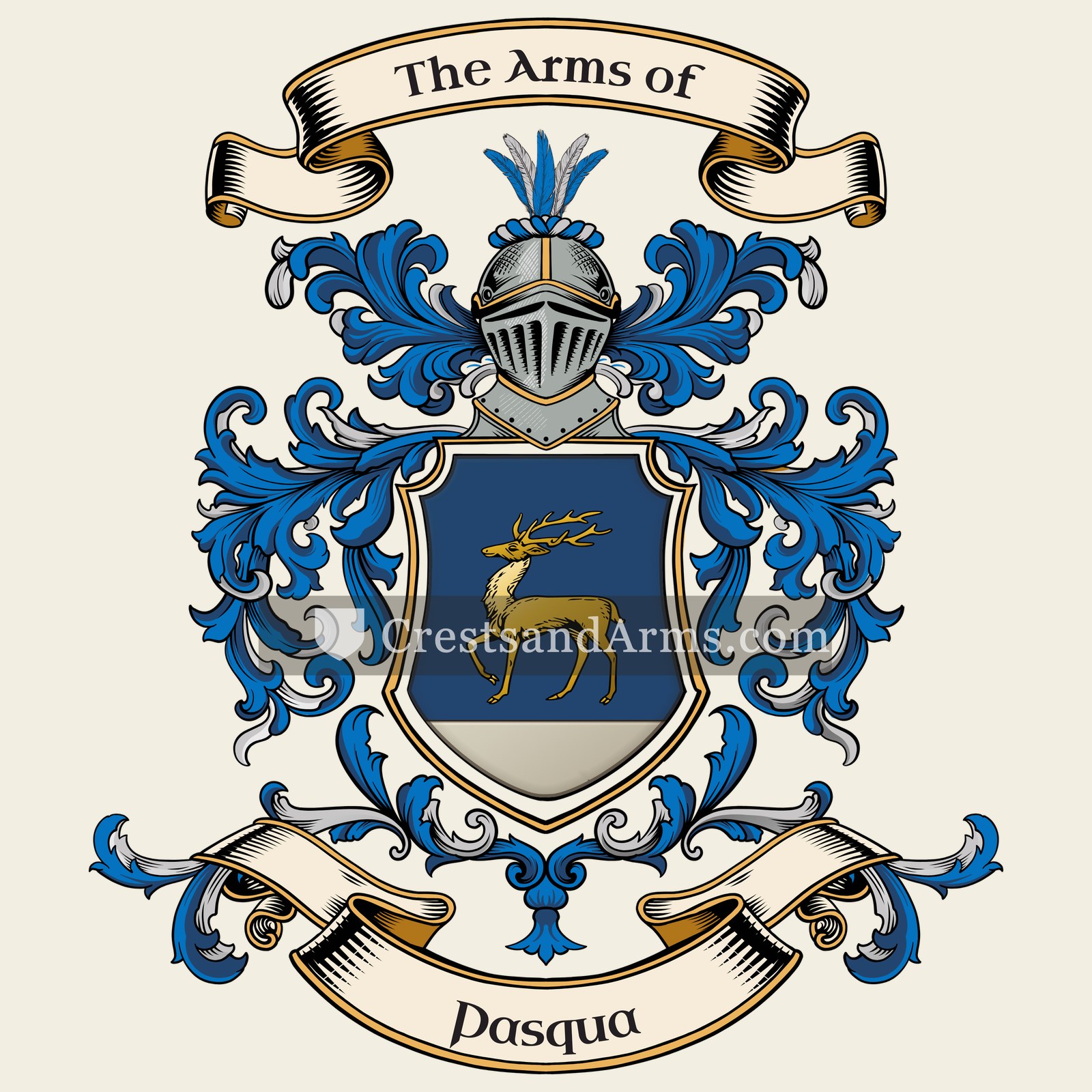The Pasqua coat of arms