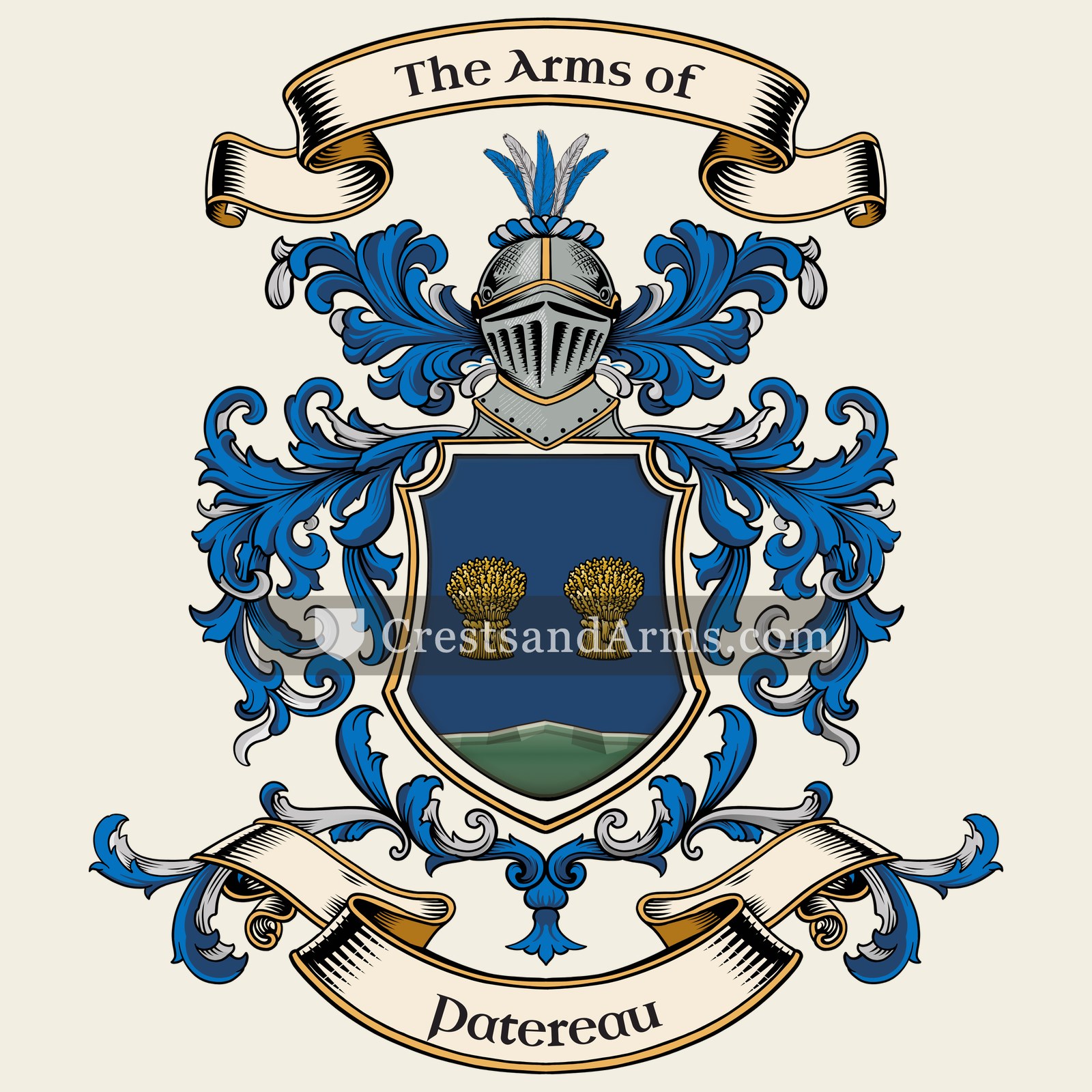 The Patereau coat of arms