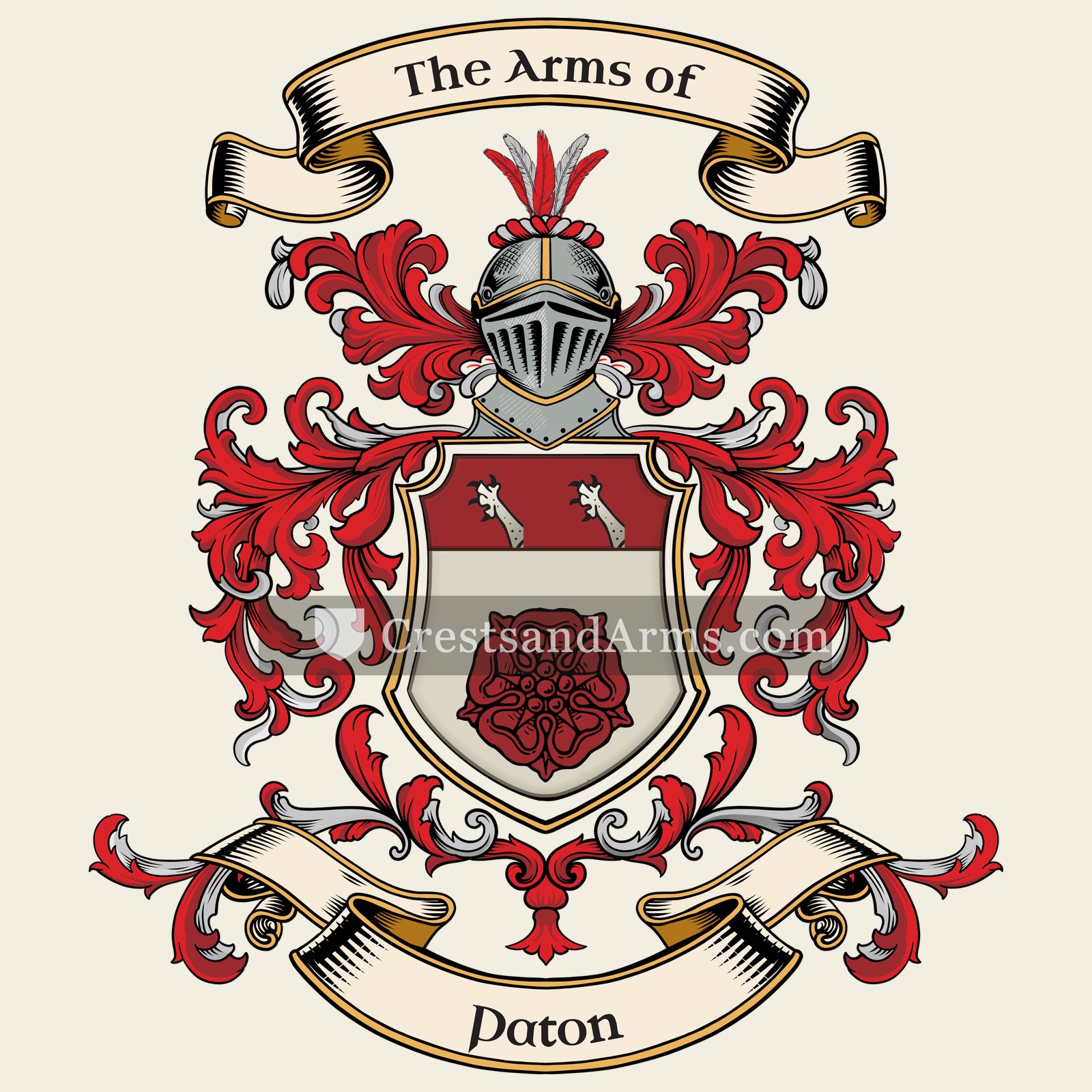 The Paton coat of arms