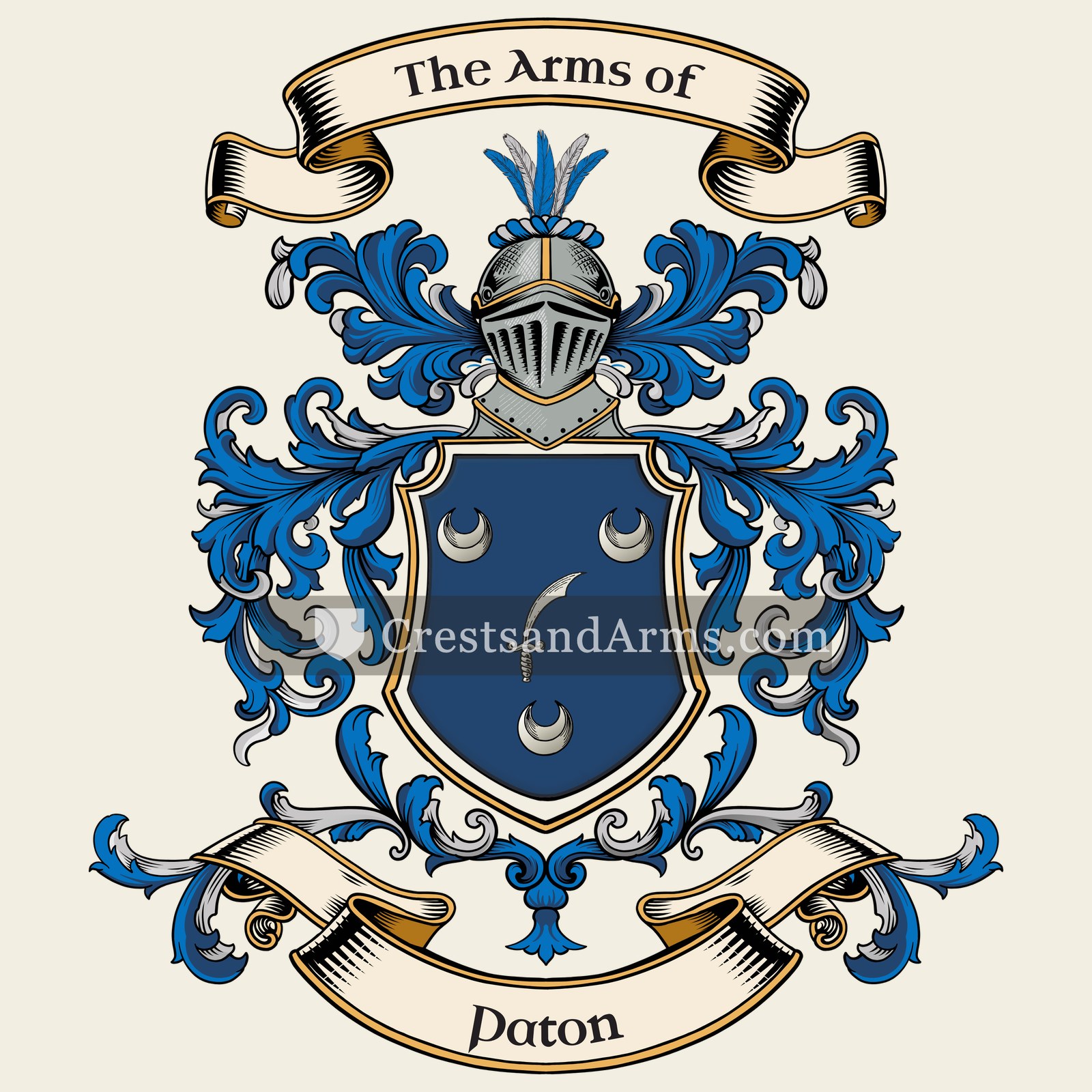 The Paton coat of arms
