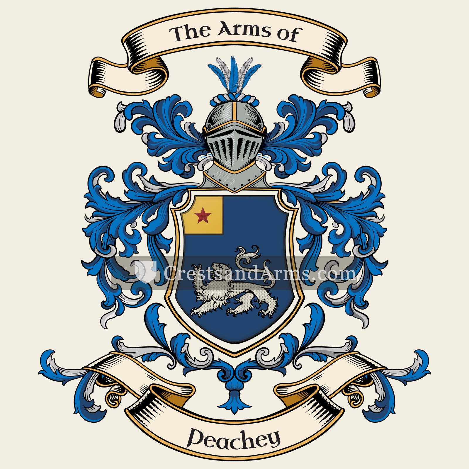 The Peachey coat of arms
