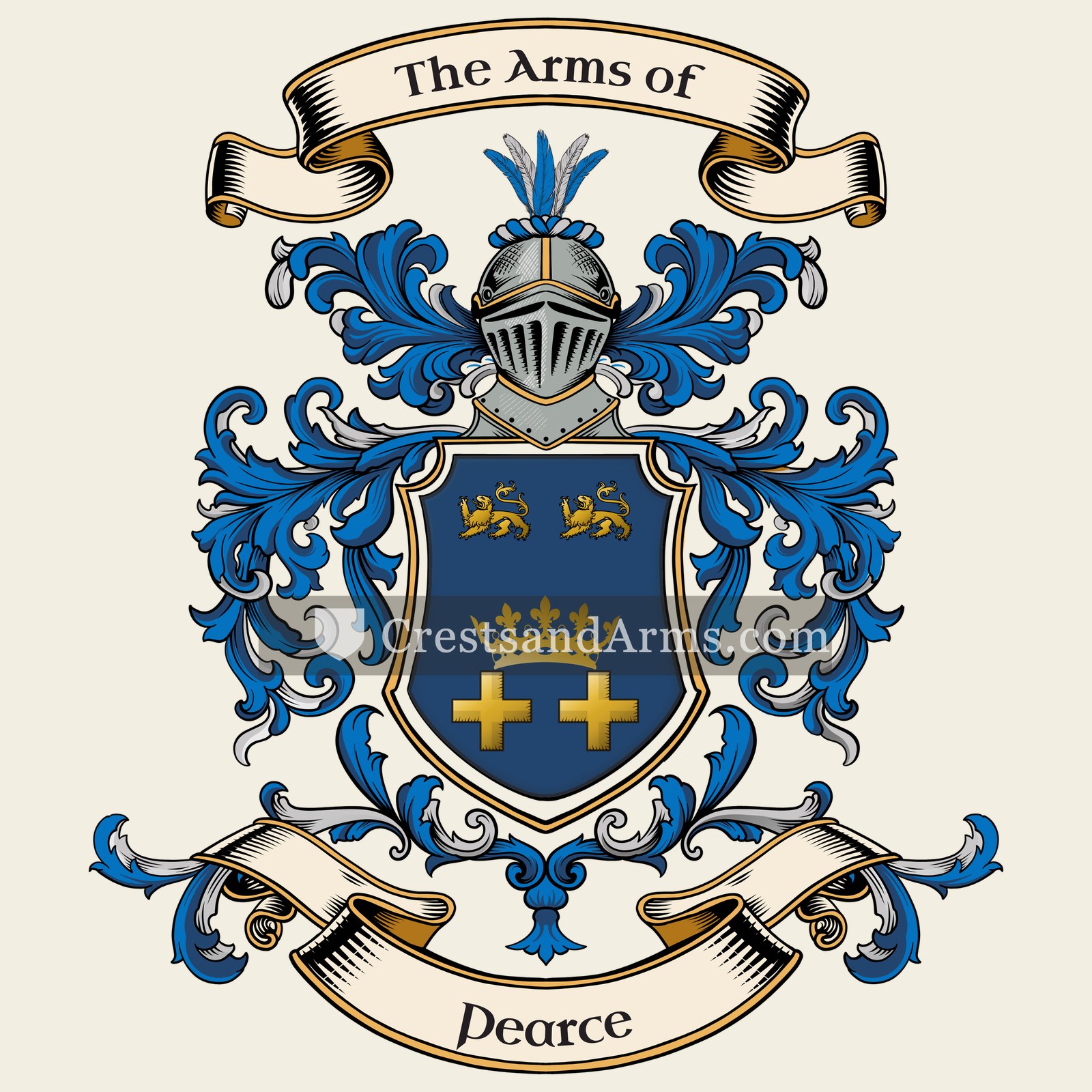 The Pearce coat of arms