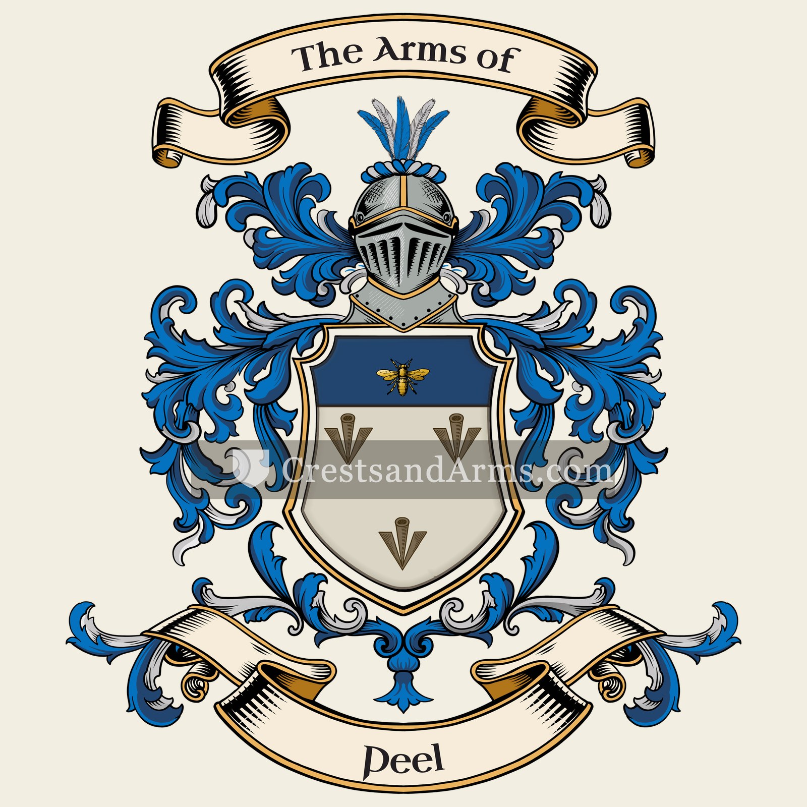 The Peel coat of arms