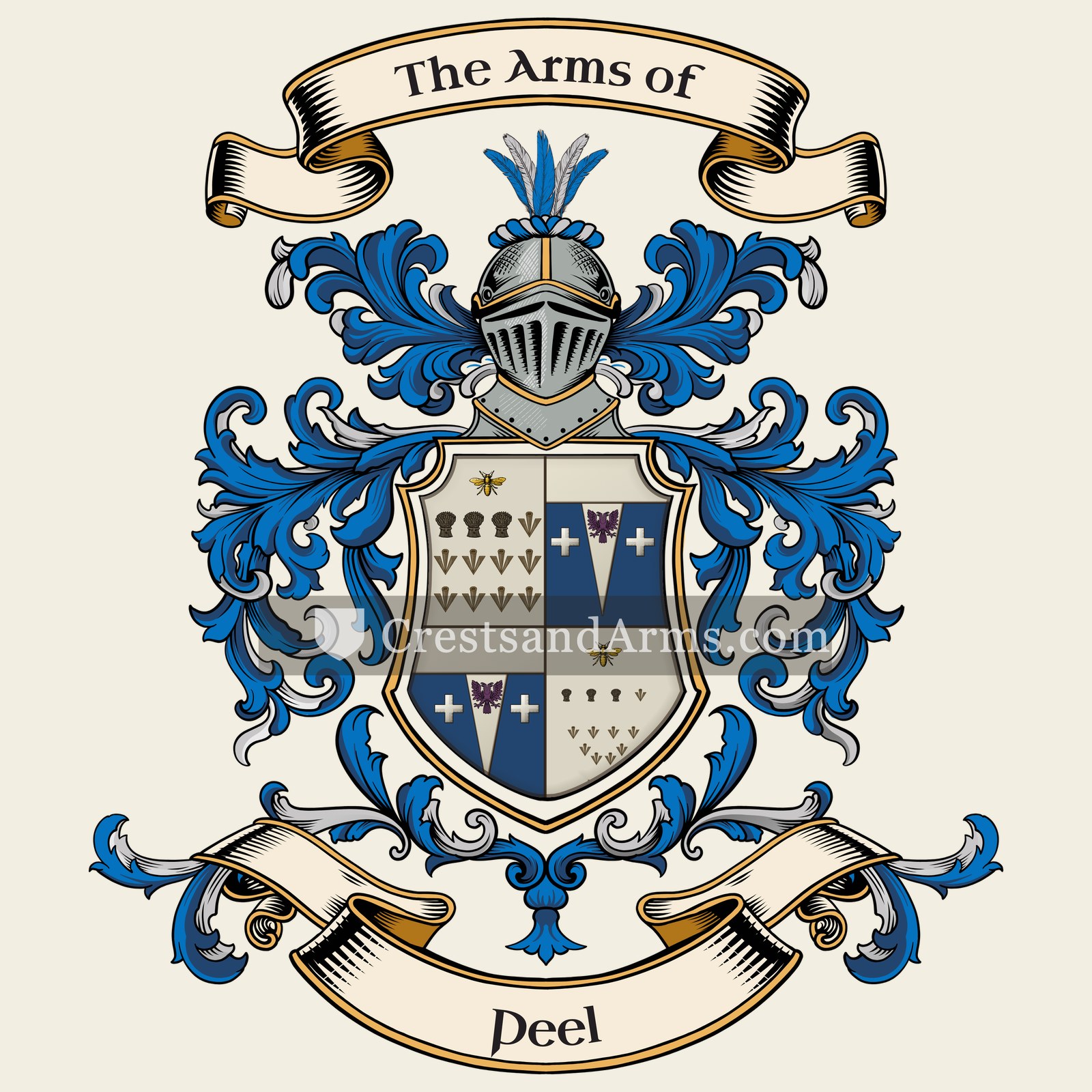 The Peel coat of arms