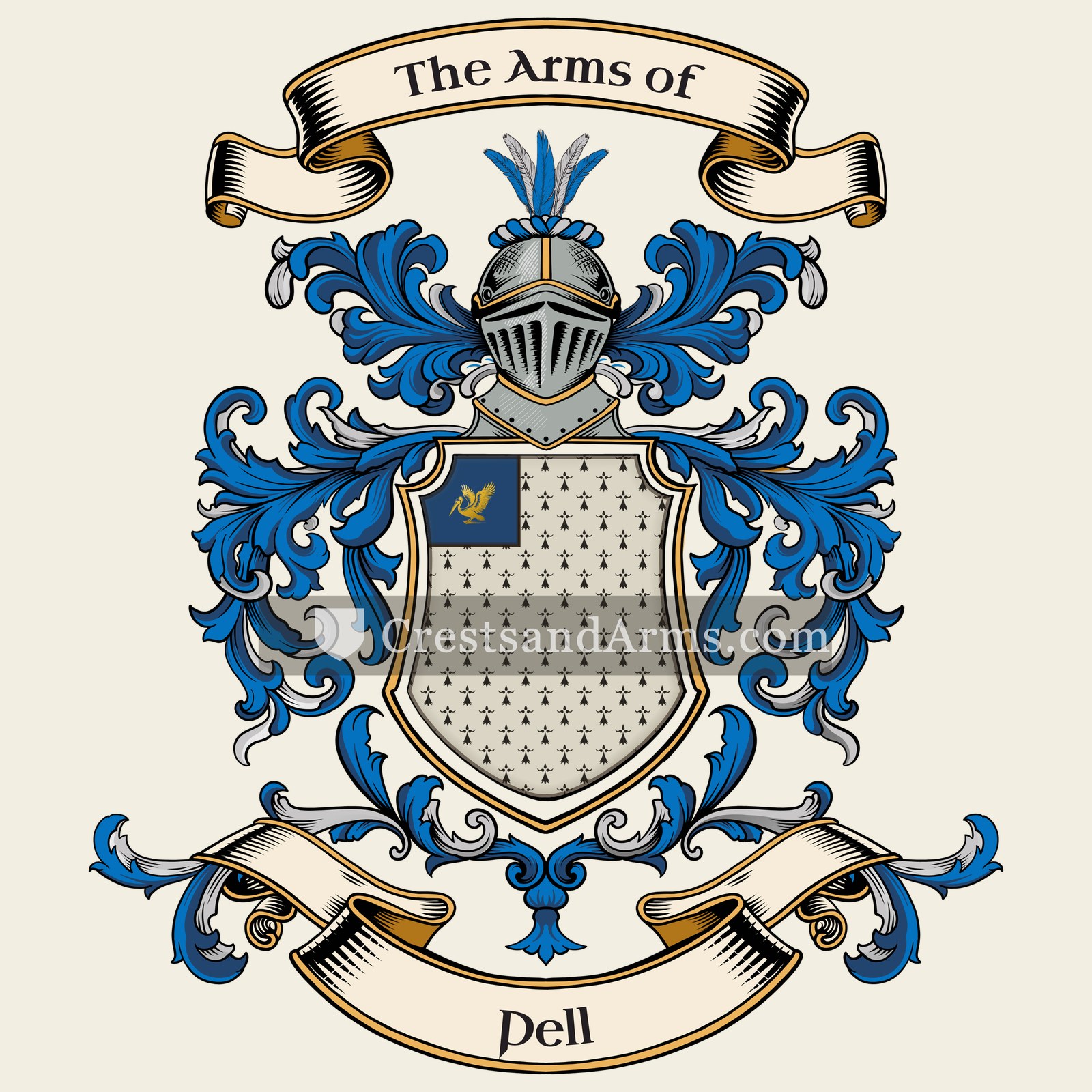 The Pell coat of arms