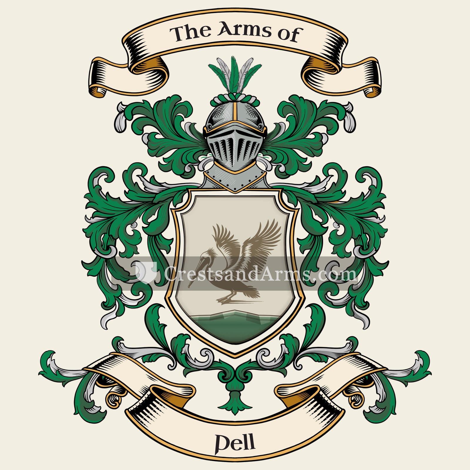 The Pell coat of arms