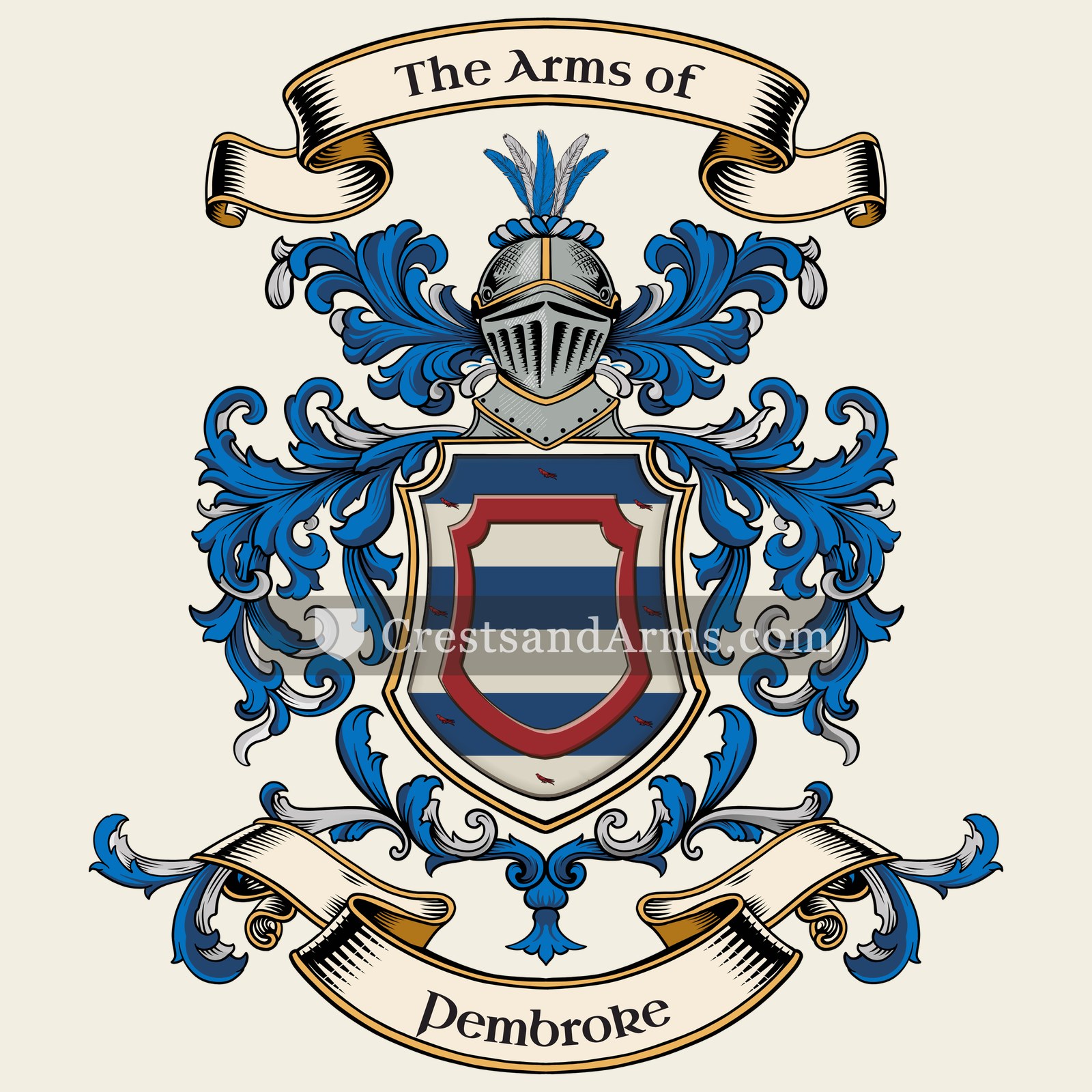 The Pembroke coat of arms