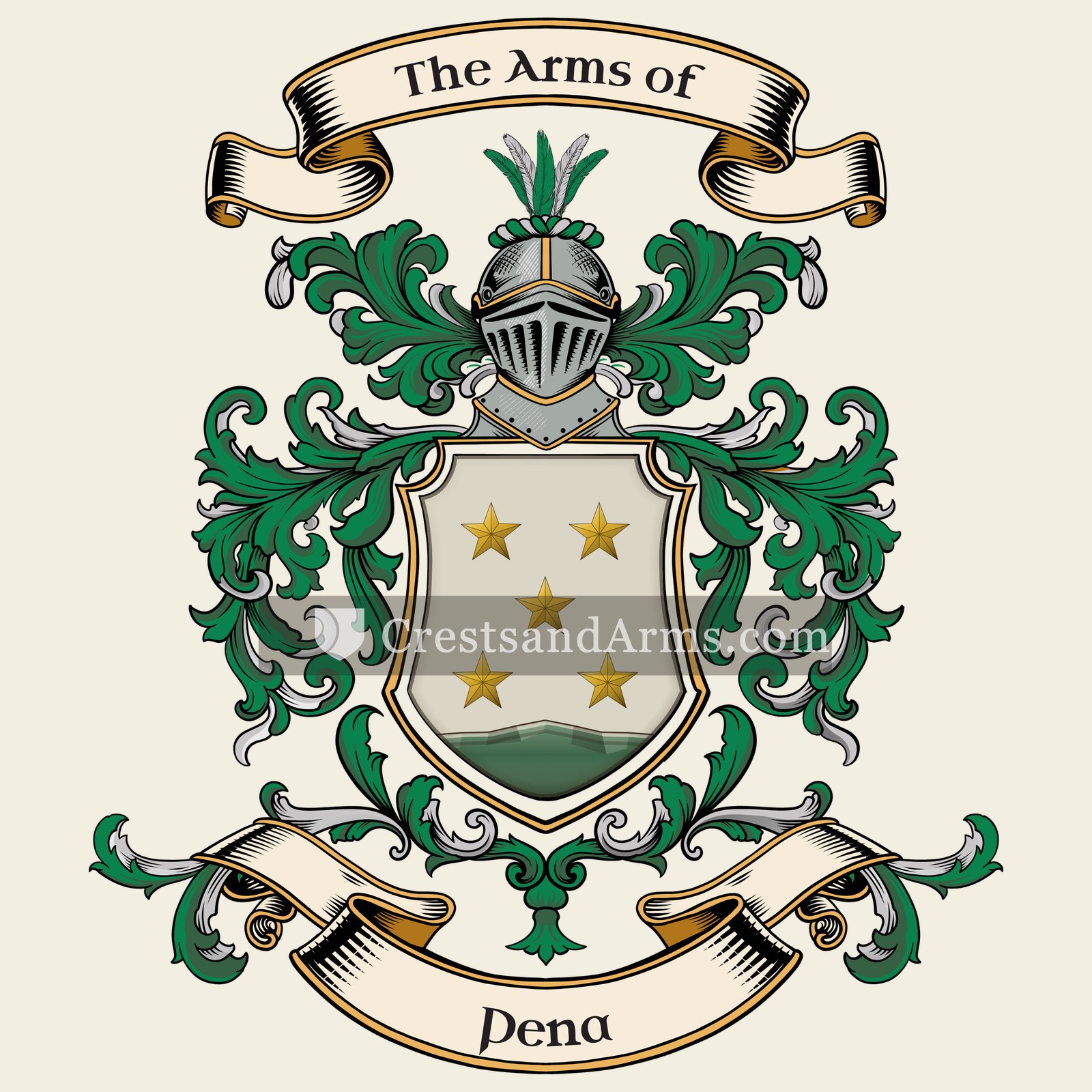 The Pena coat of arms