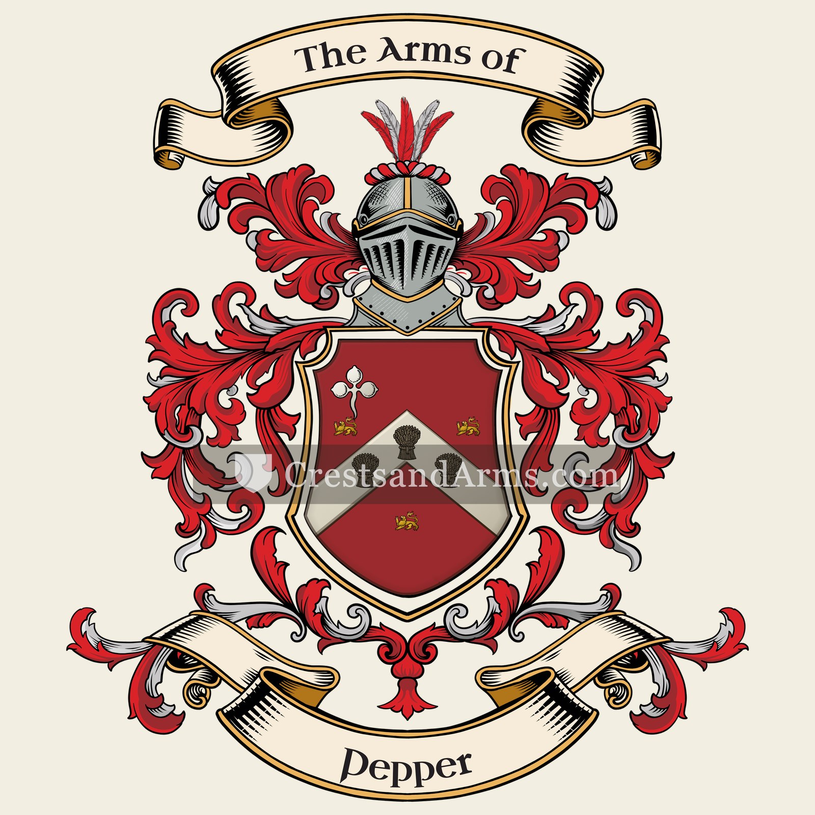 The Pepper coat of arms