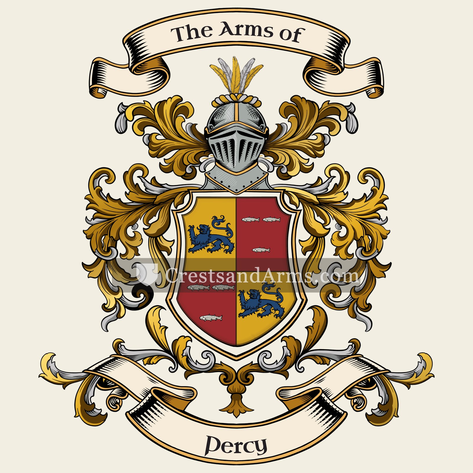 The Percy coat of arms
