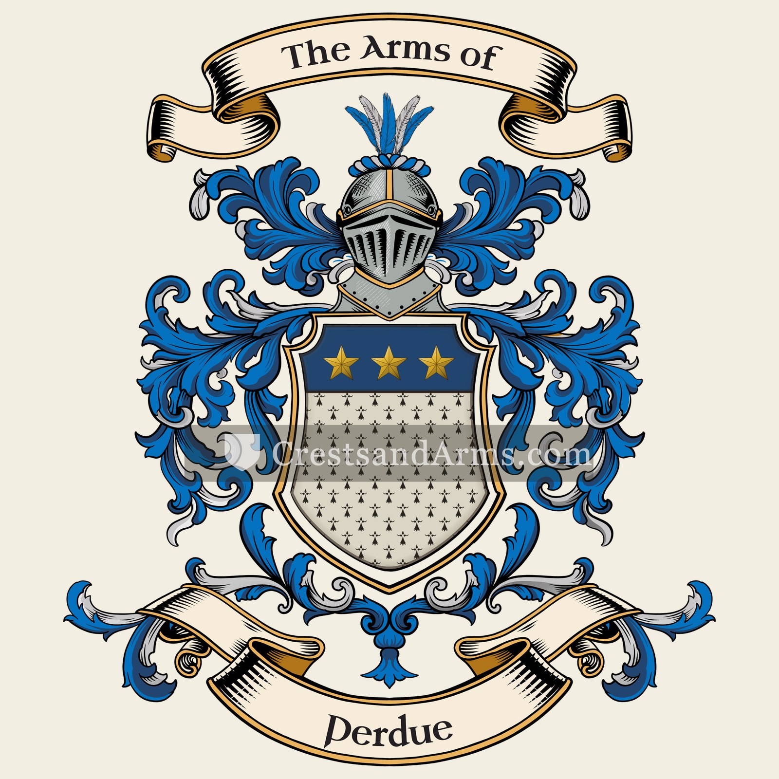 The Perdue coat of arms