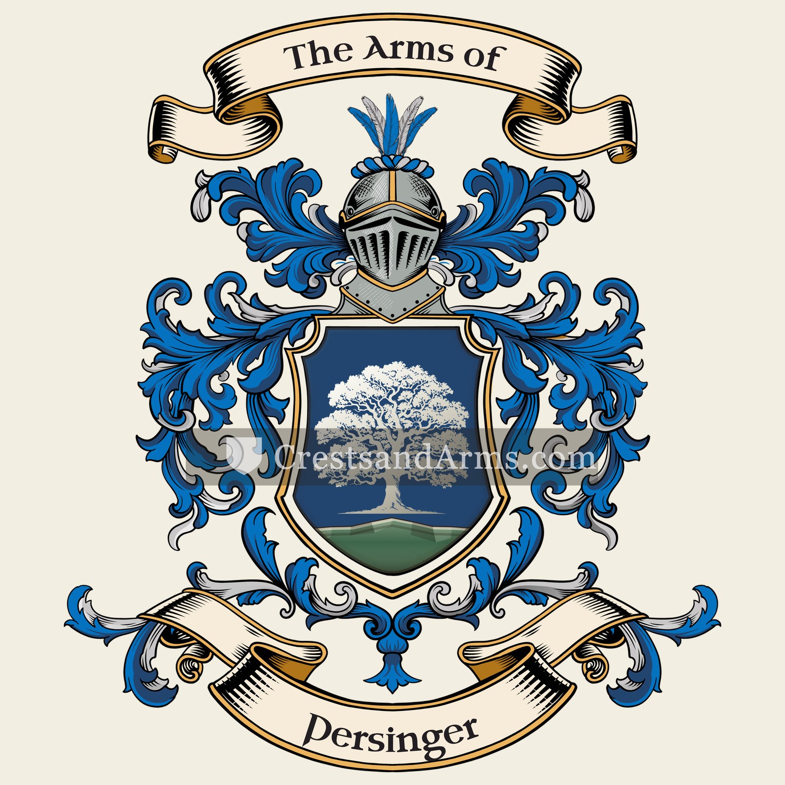 The Persinger coat of arms