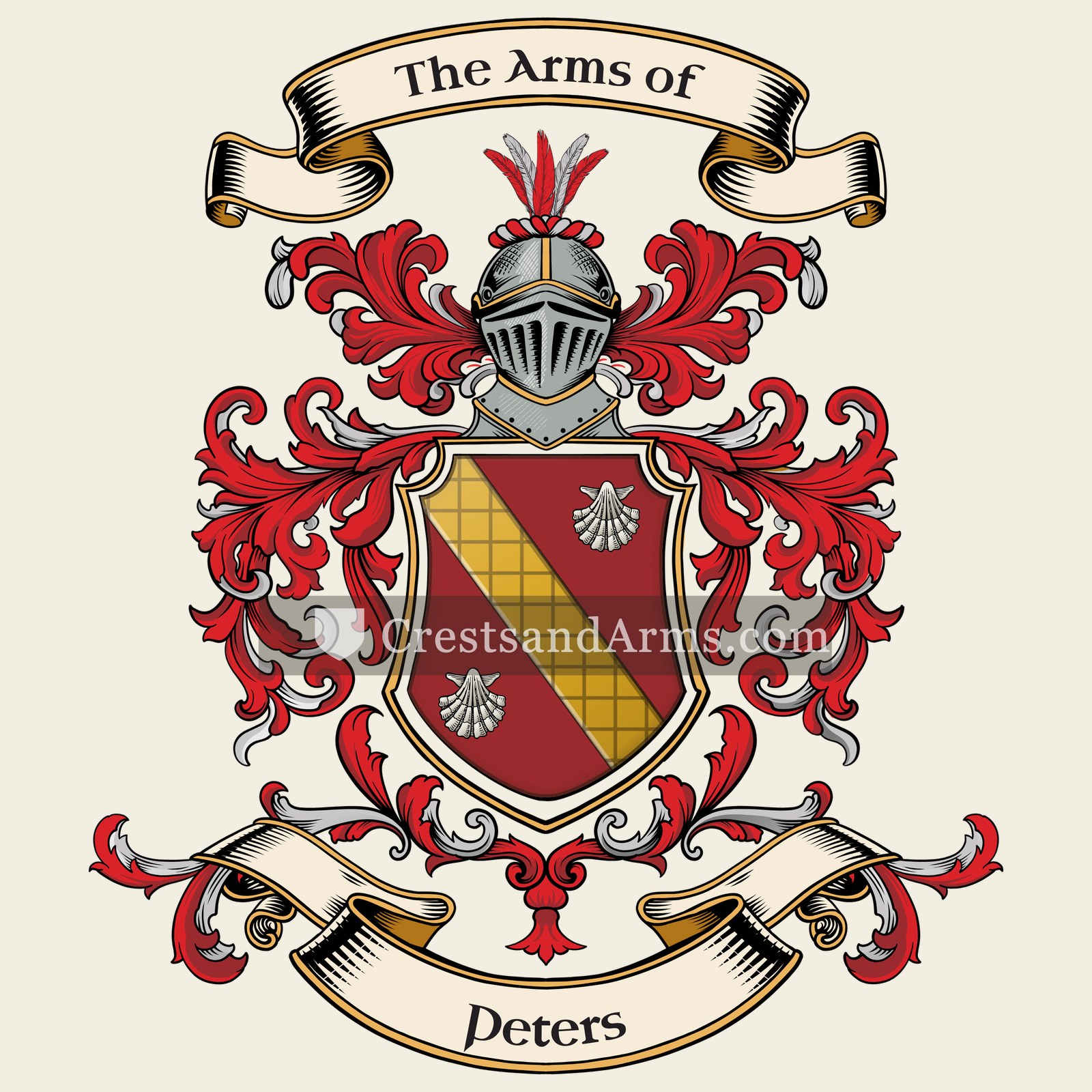 The Peters coat of arms