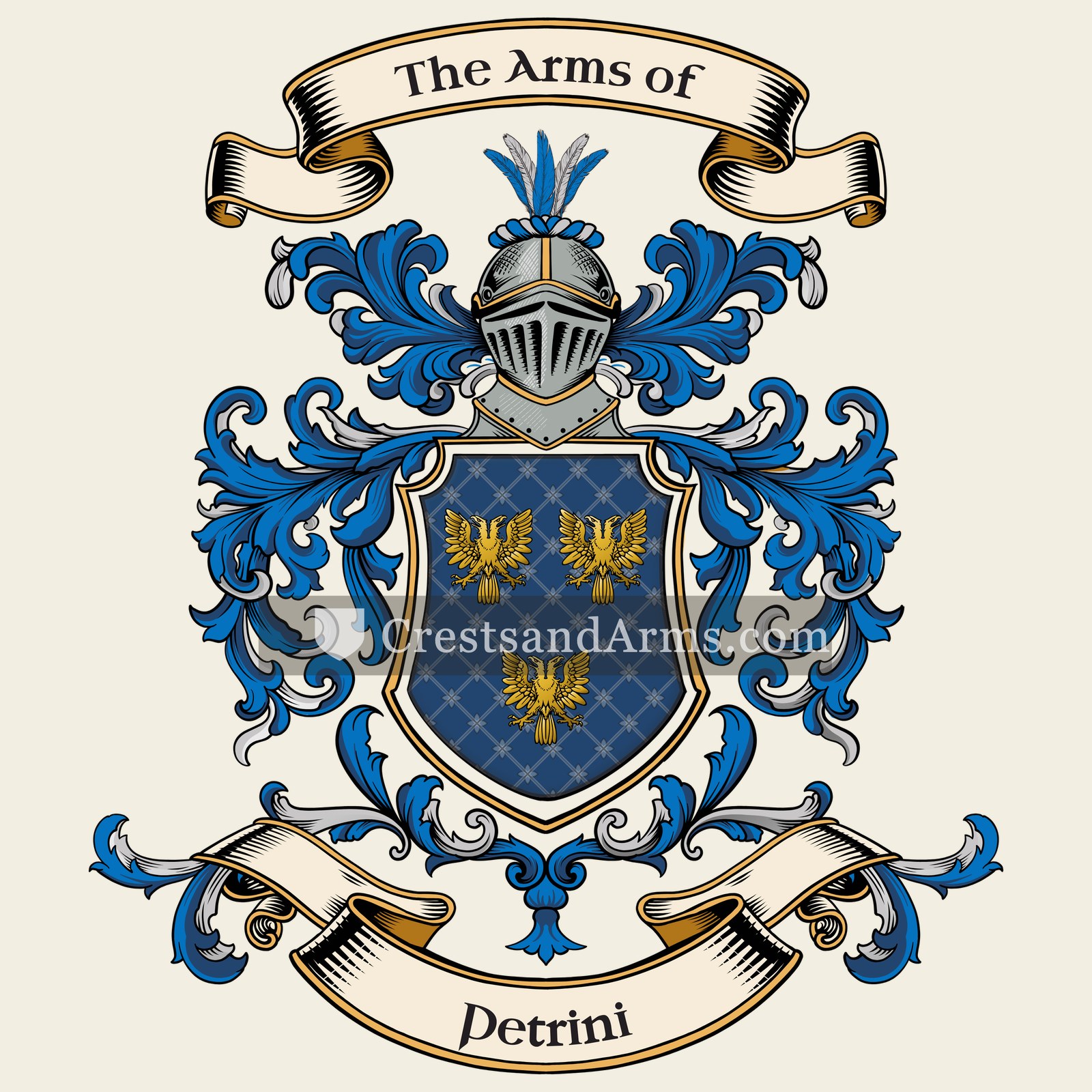 The Petrini coat of arms