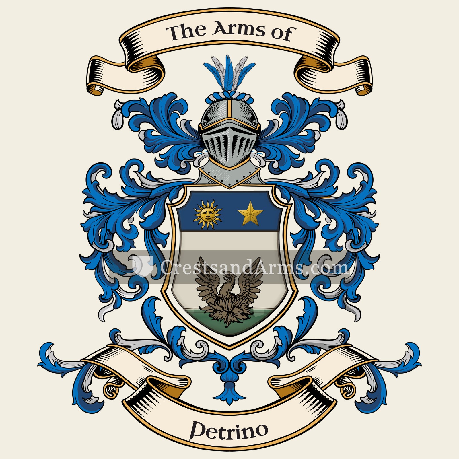 The Petrino coat of arms