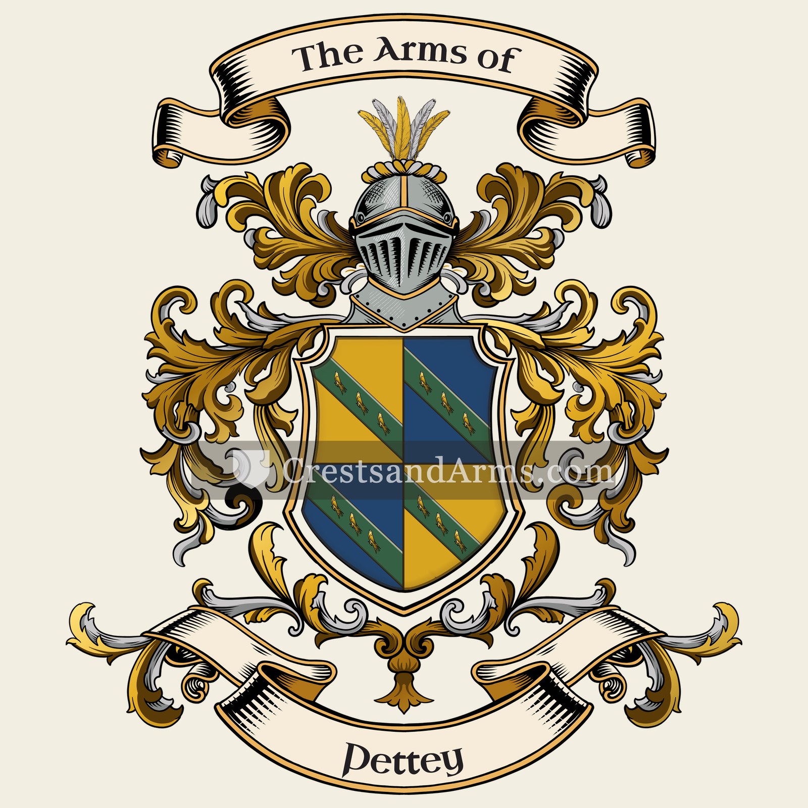 The Pettey coat of arms