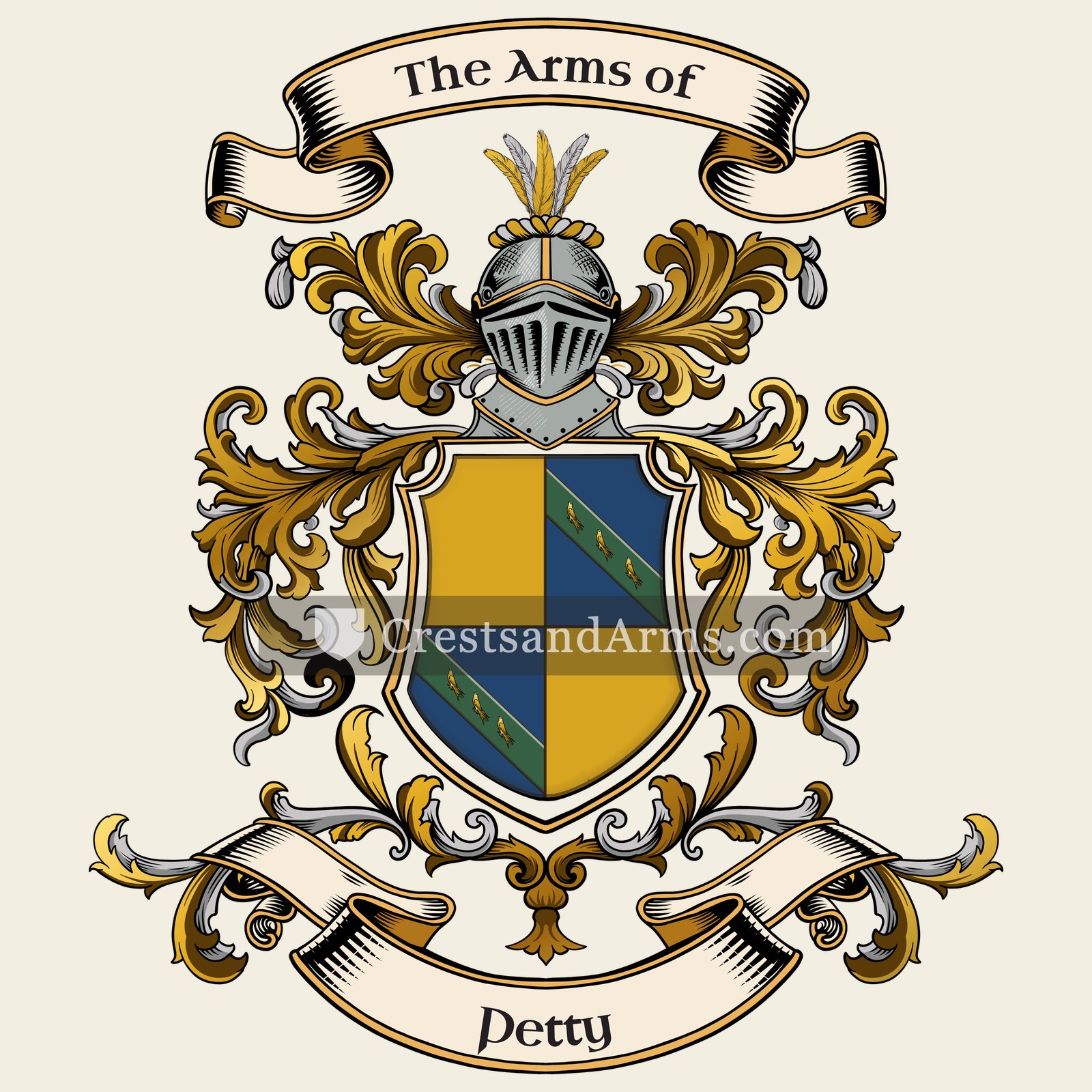 The Petty coat of arms