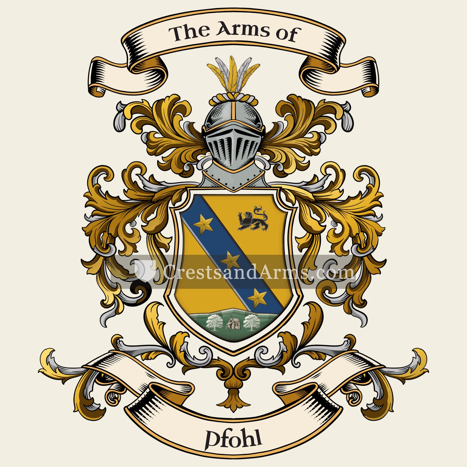 The Pfohl coat of arms