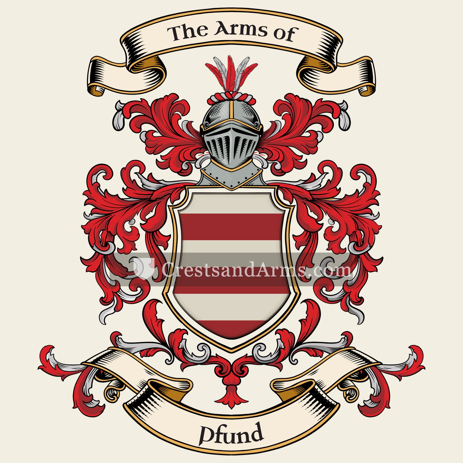 The Pfund coat of arms