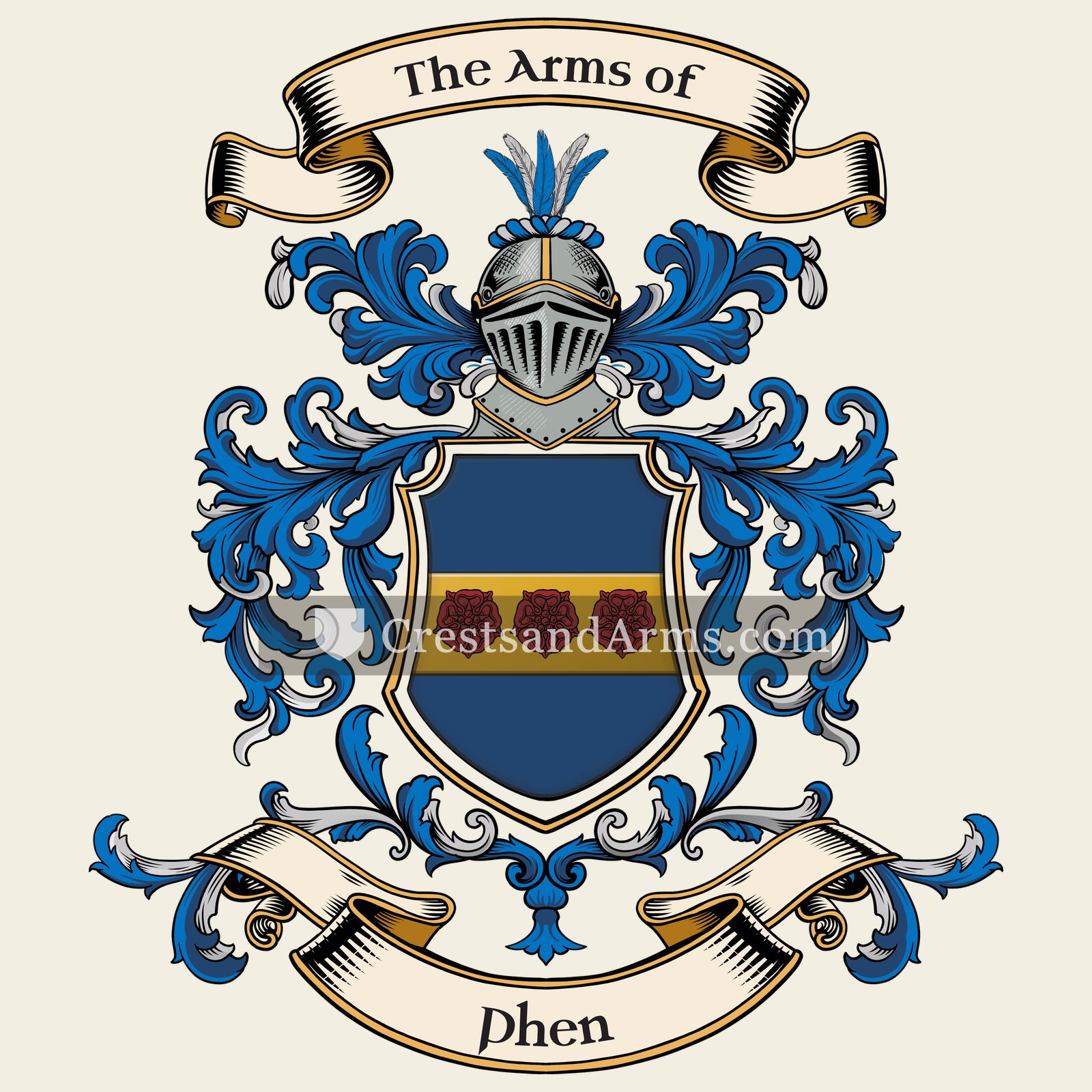 The Phen coat of arms
