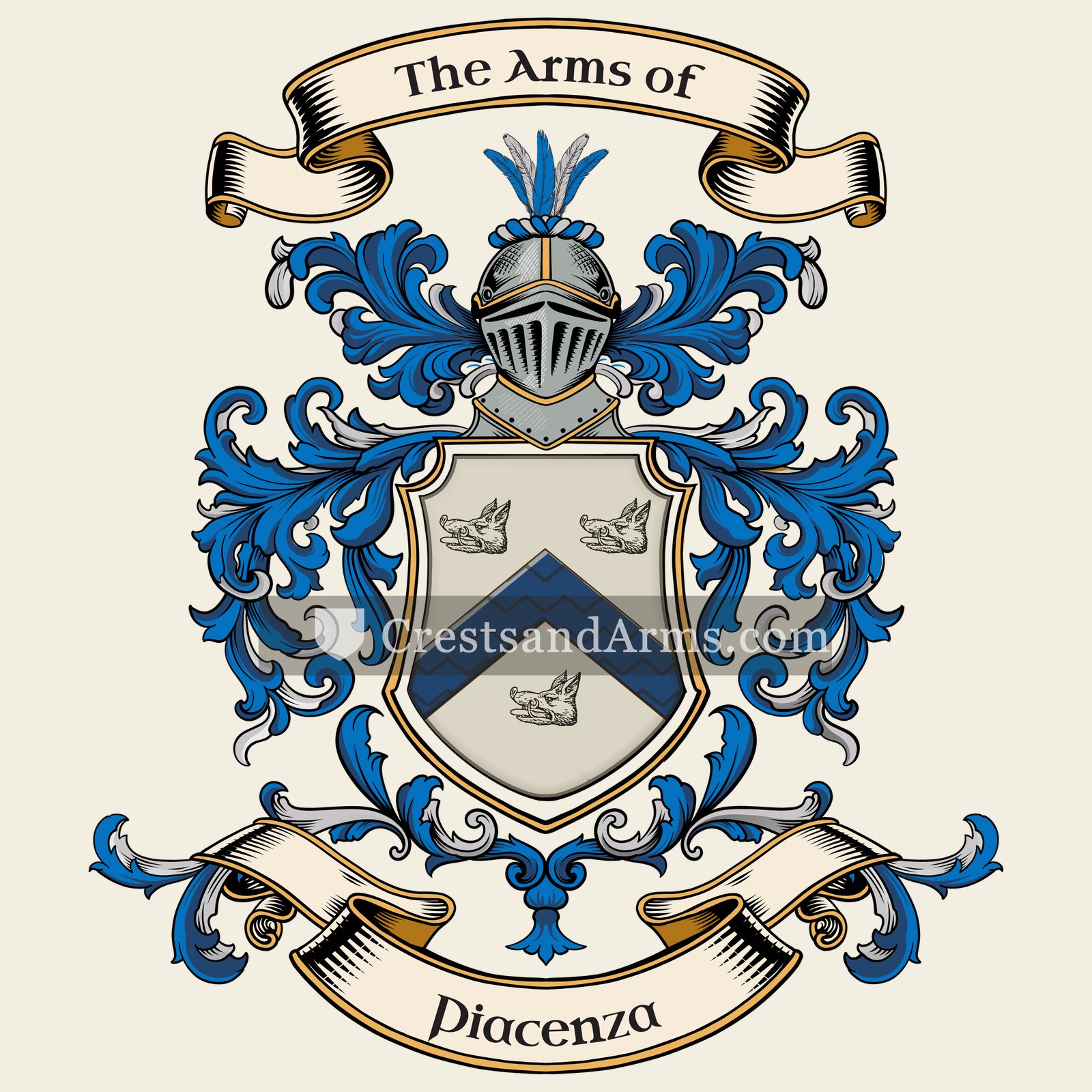 The arms