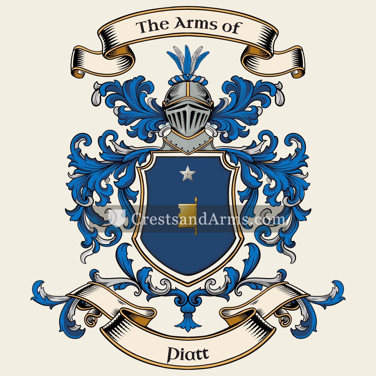The Piatt coat of arms