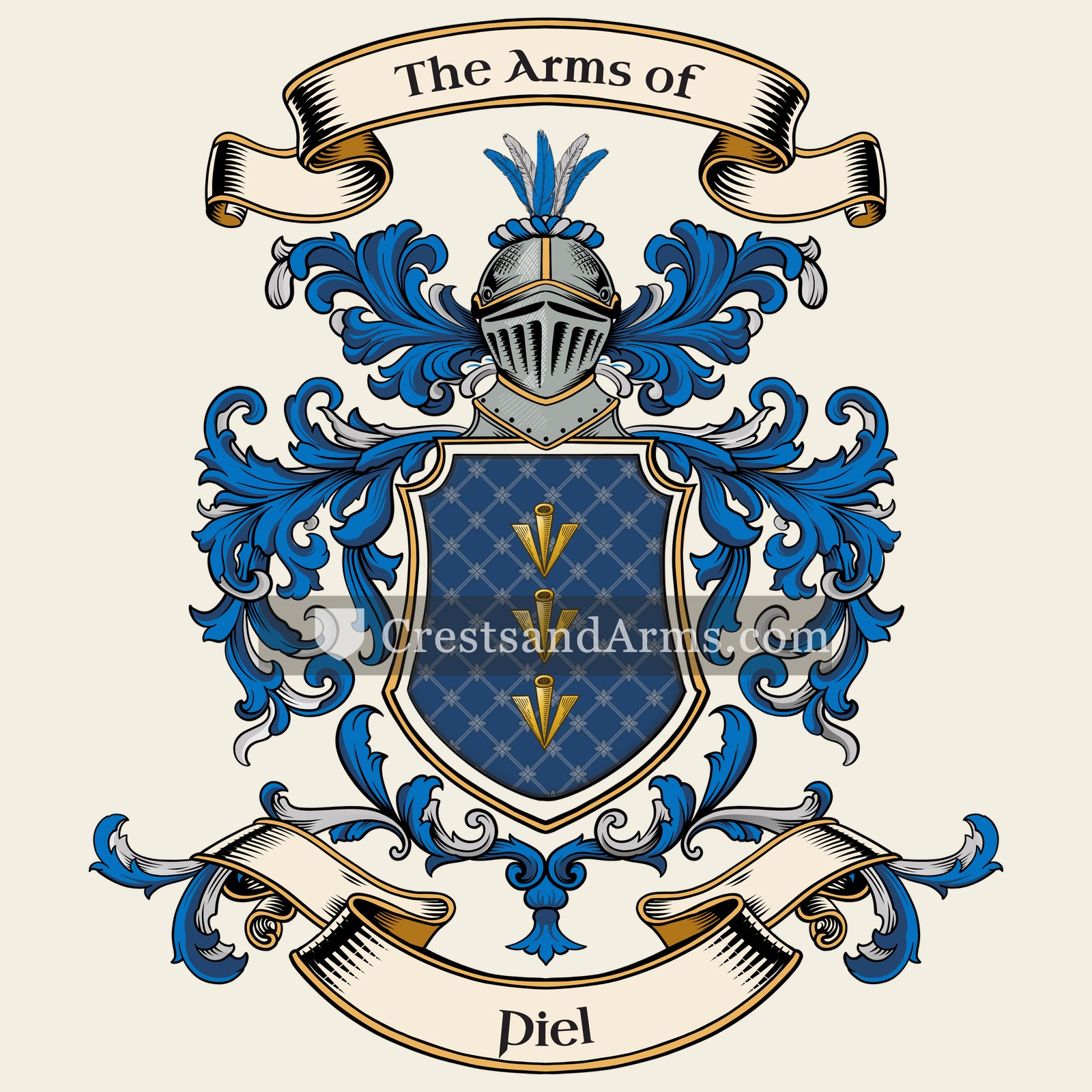 The Piel coat of arms