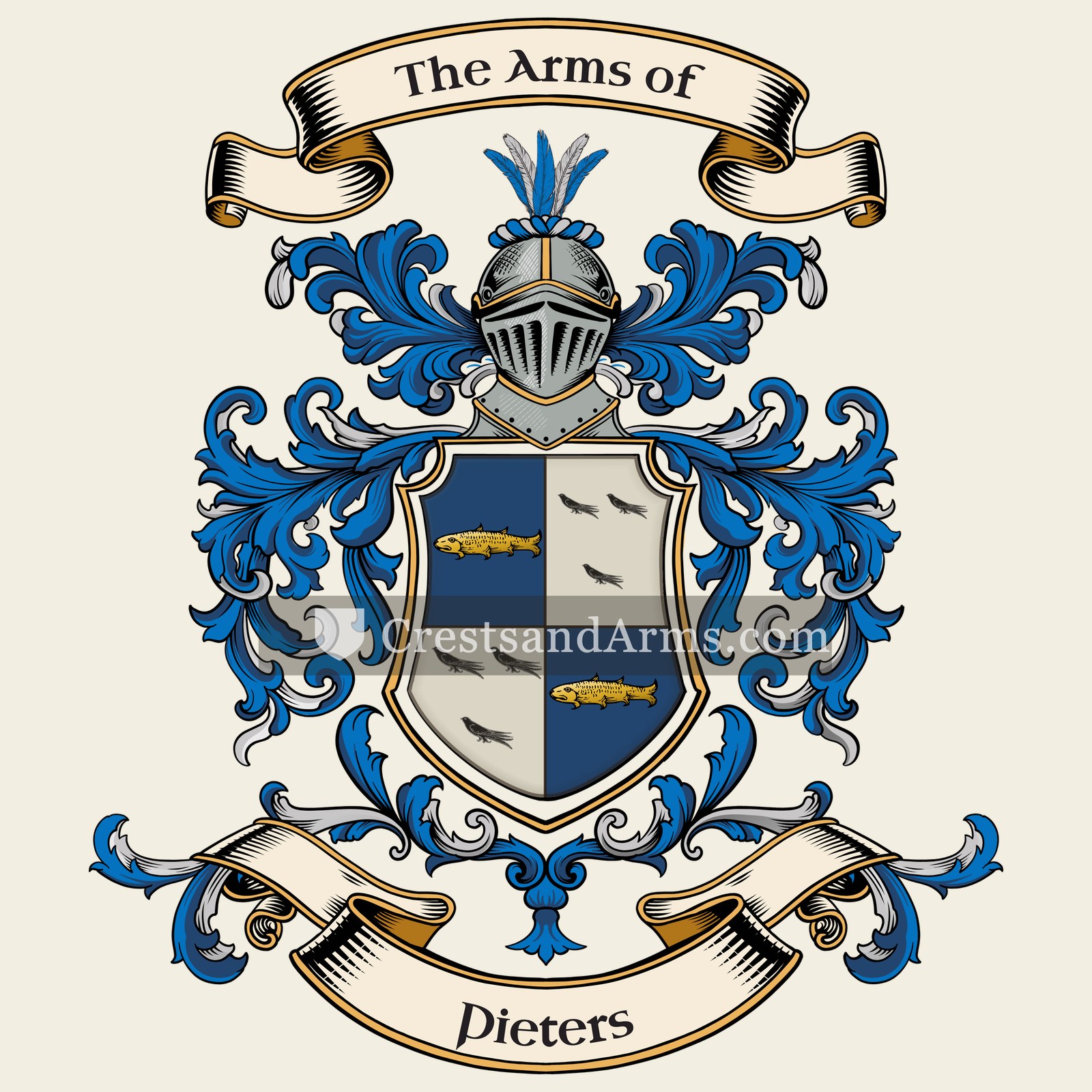 The Pieters coat of arms
