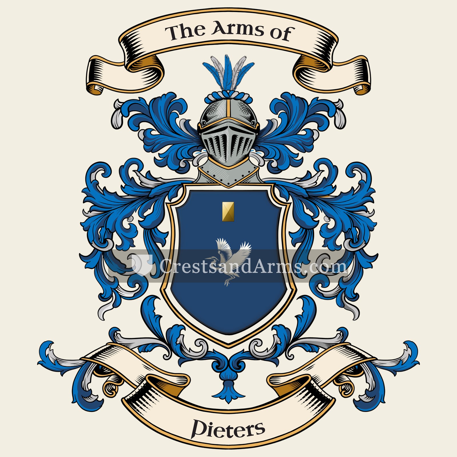 The Pieters coat of arms