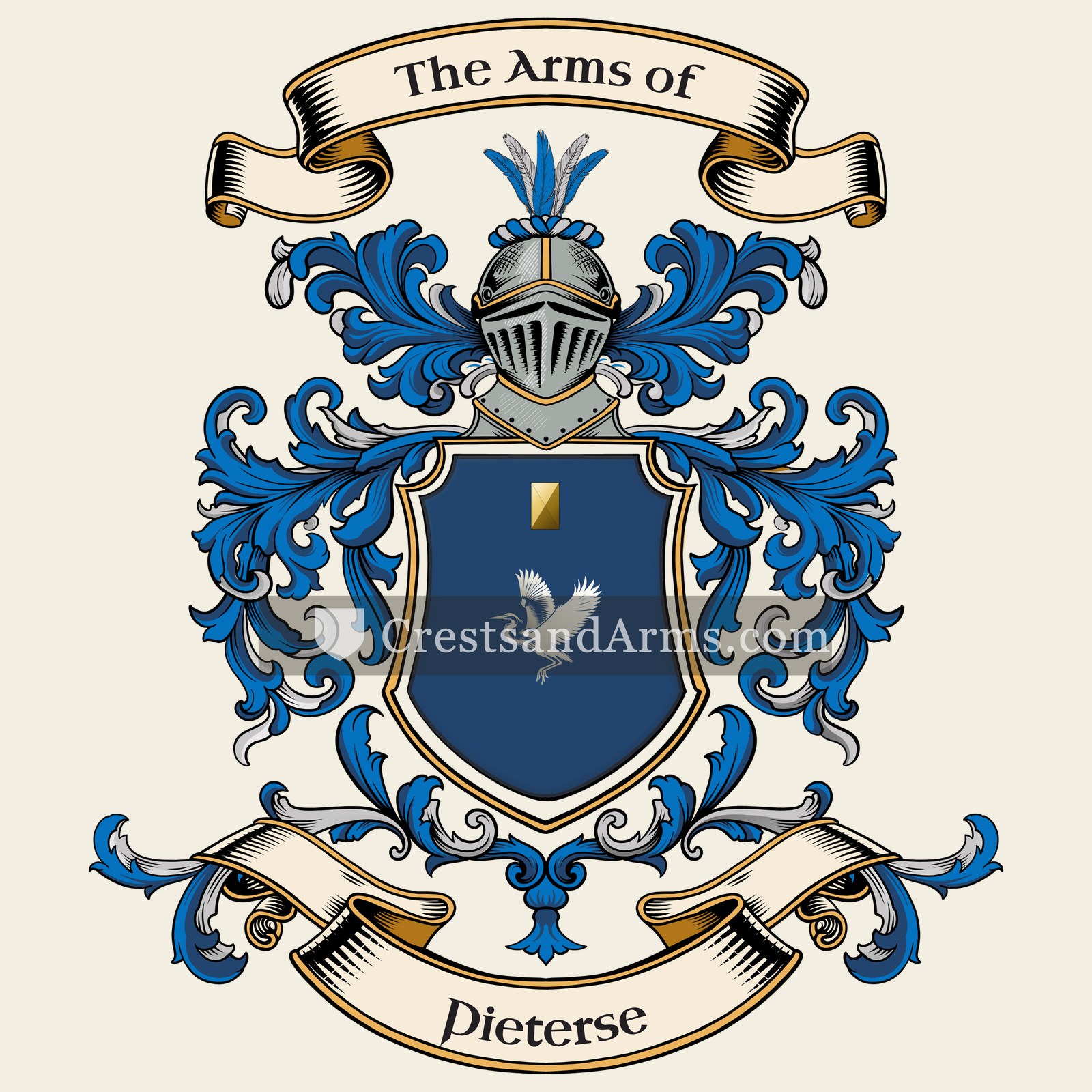 The Pieterse coat of arms