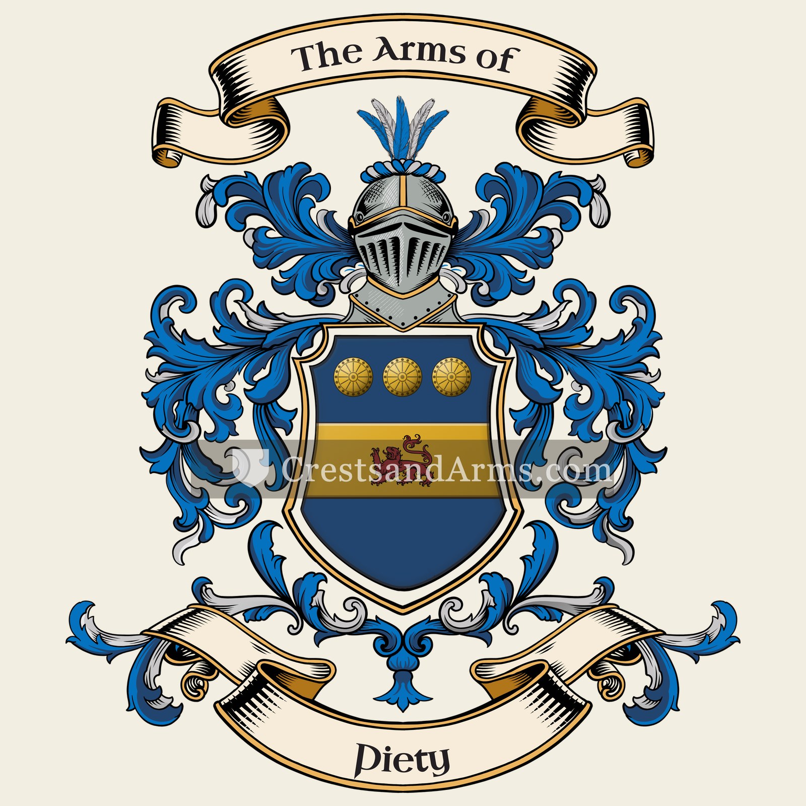 The Piety coat of arms