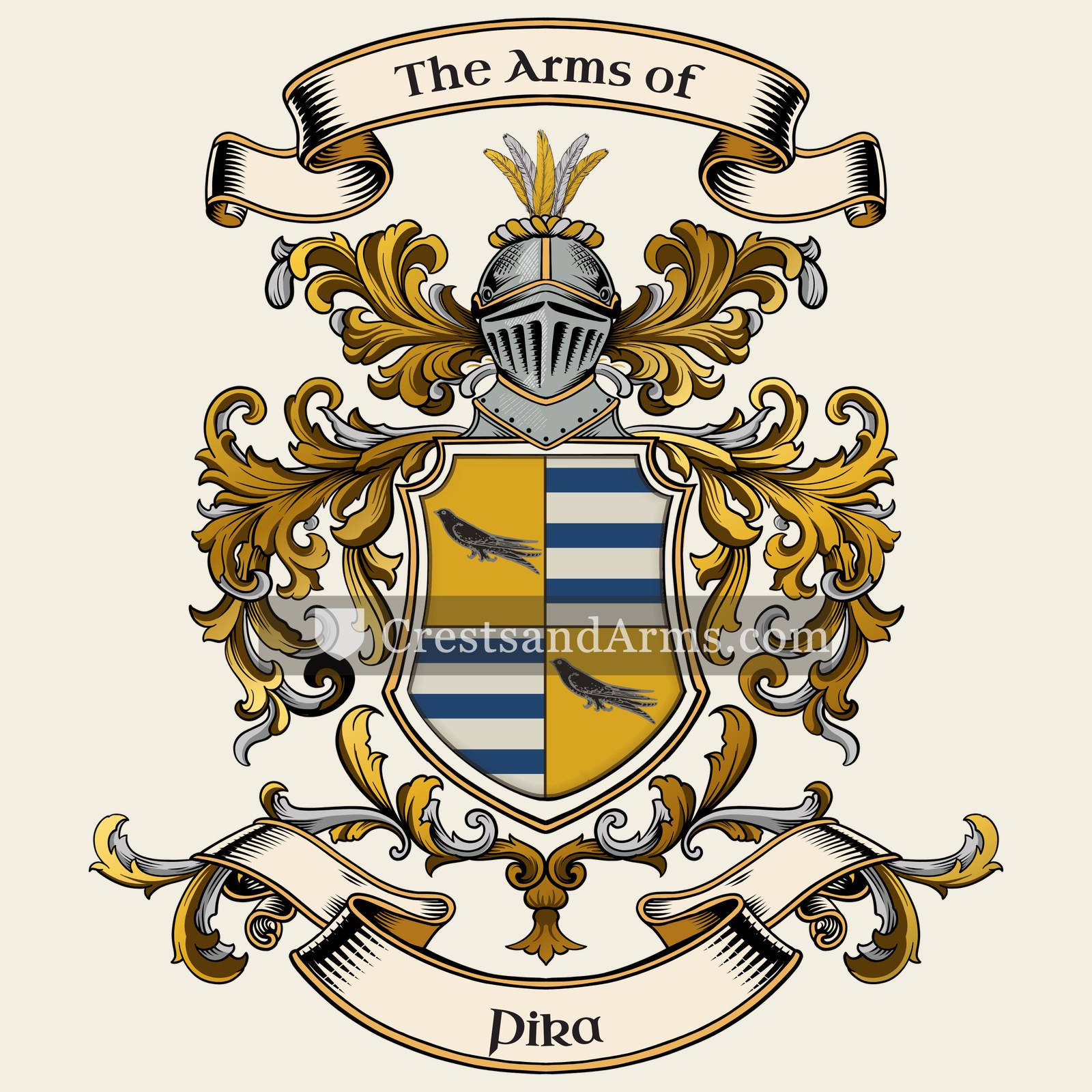 The Pika coat of arms
