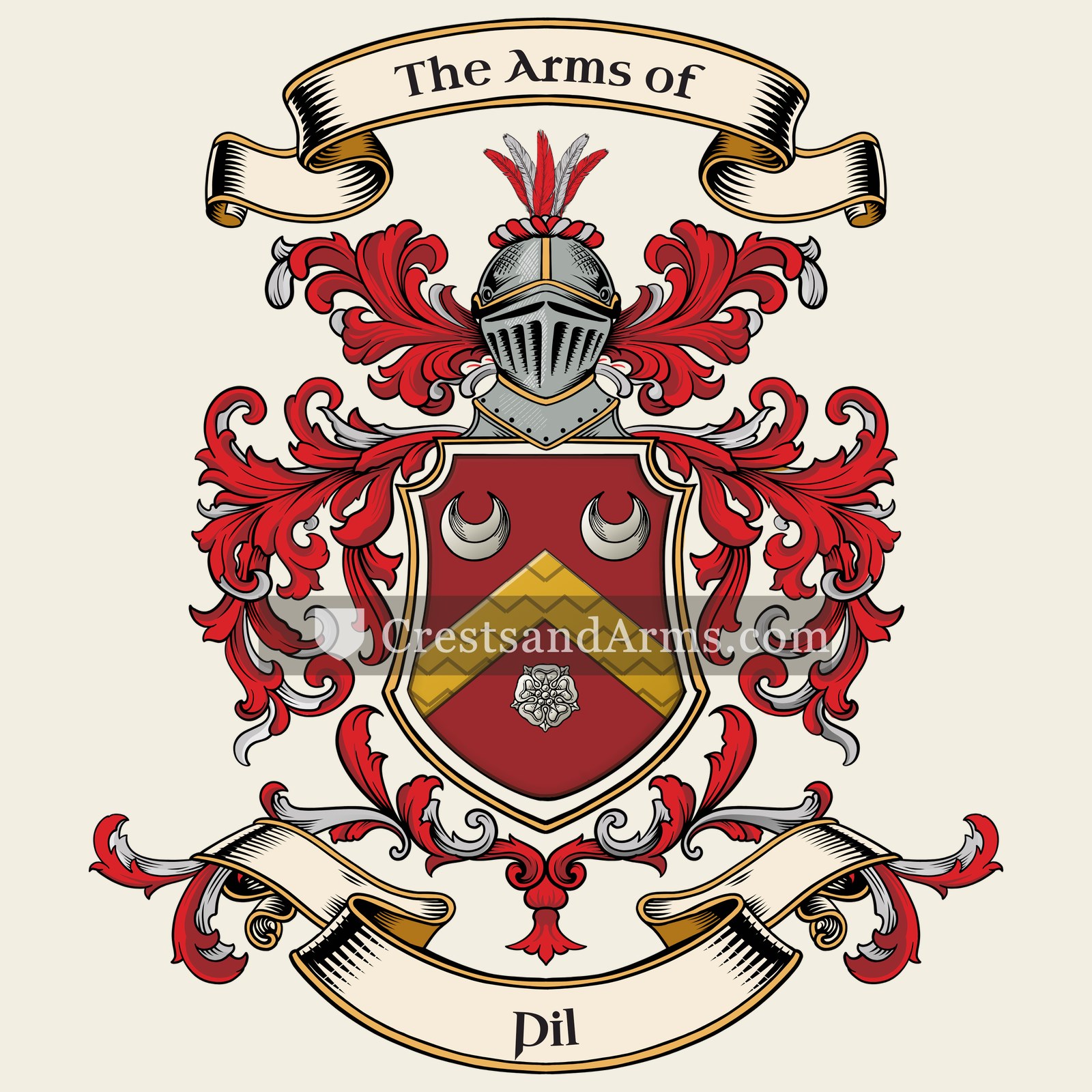 The Pil coat of arms