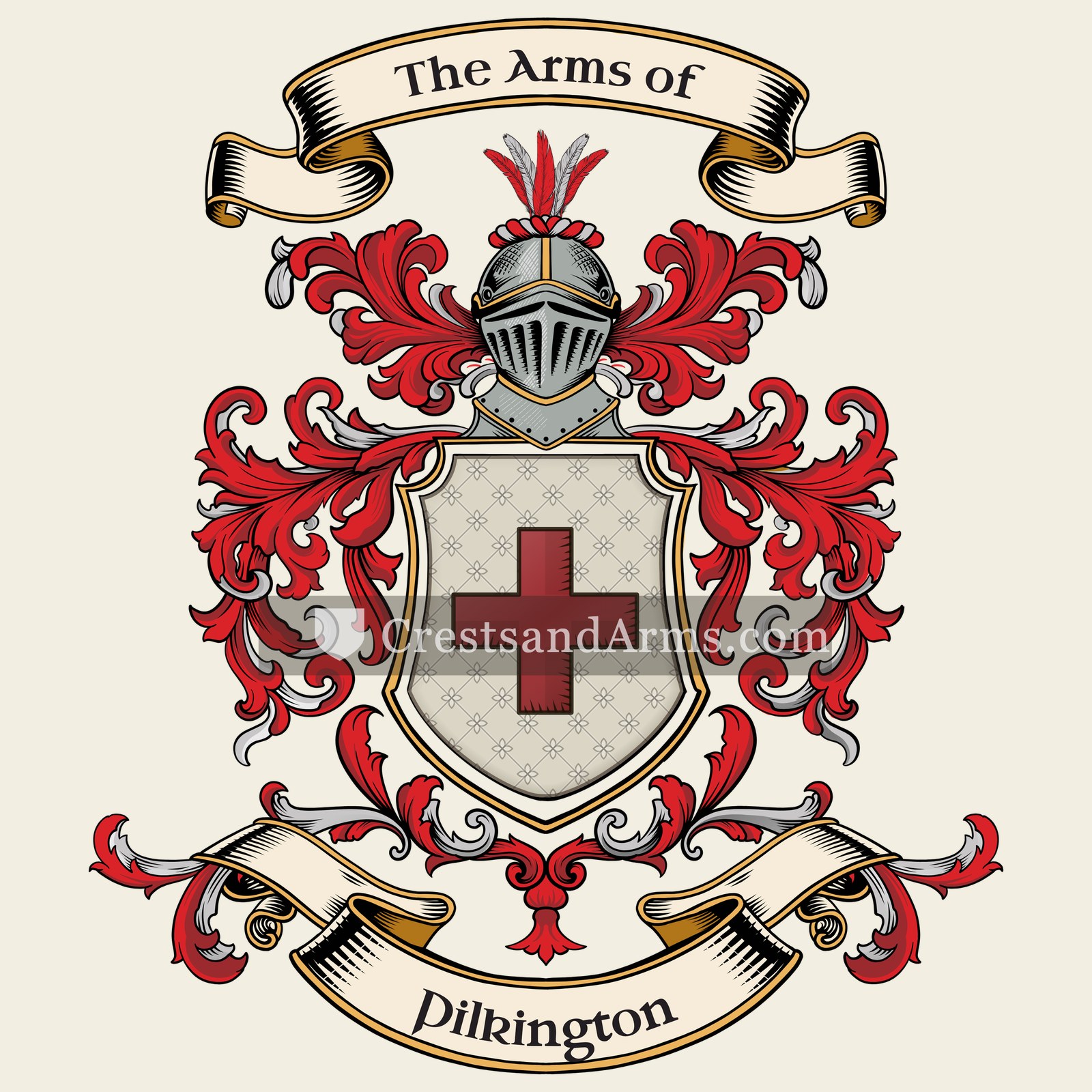 The Pilkington coat of arms