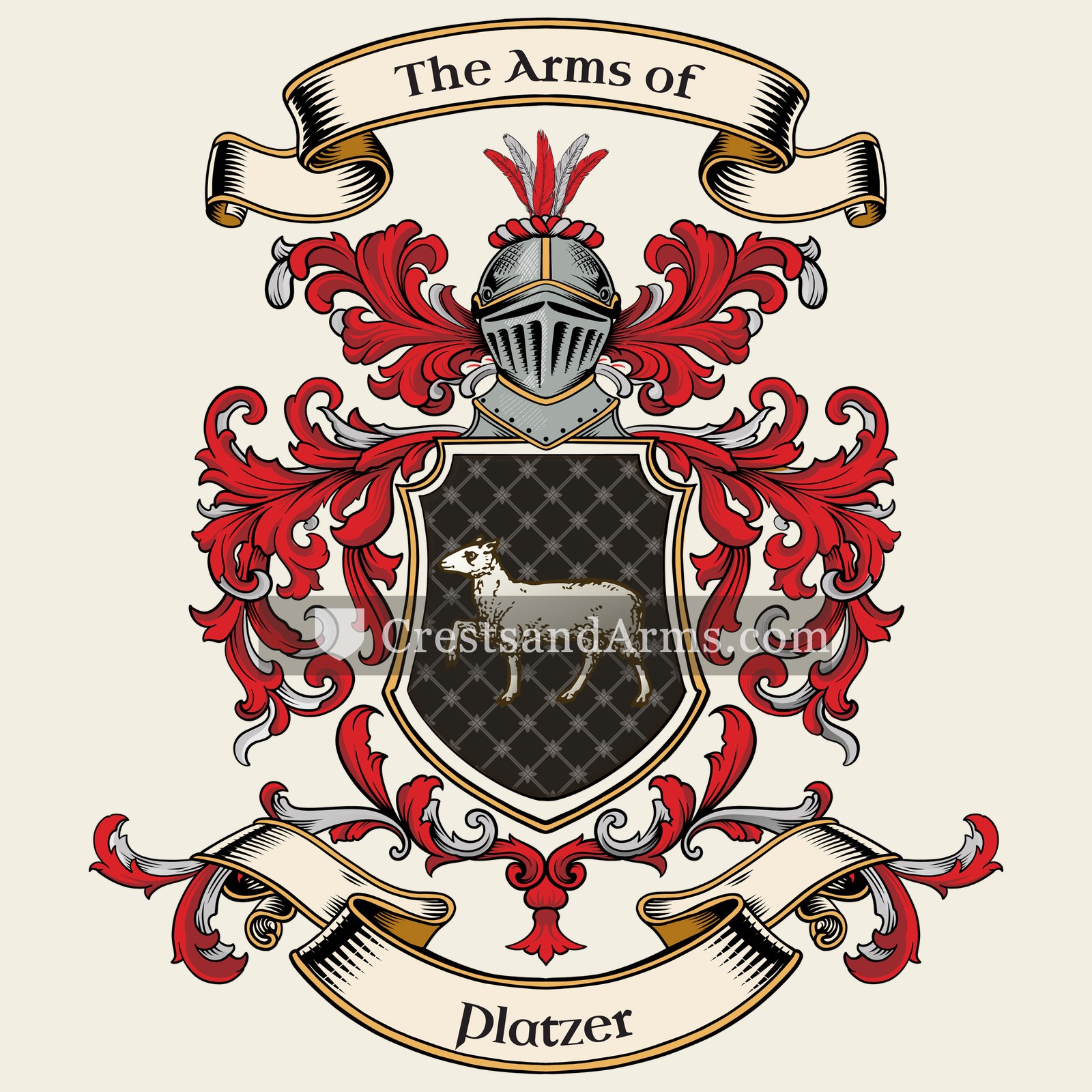 The Platzer coat of arms