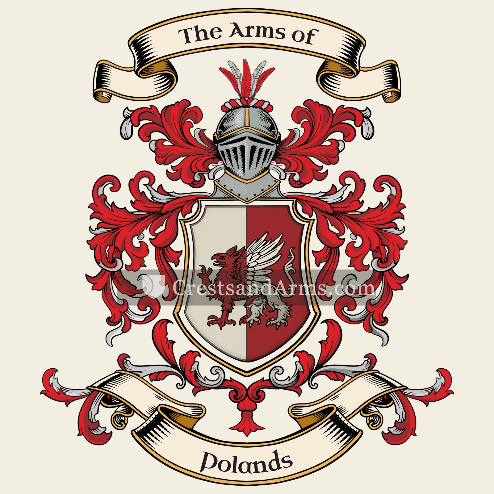 The Polands coat of arms