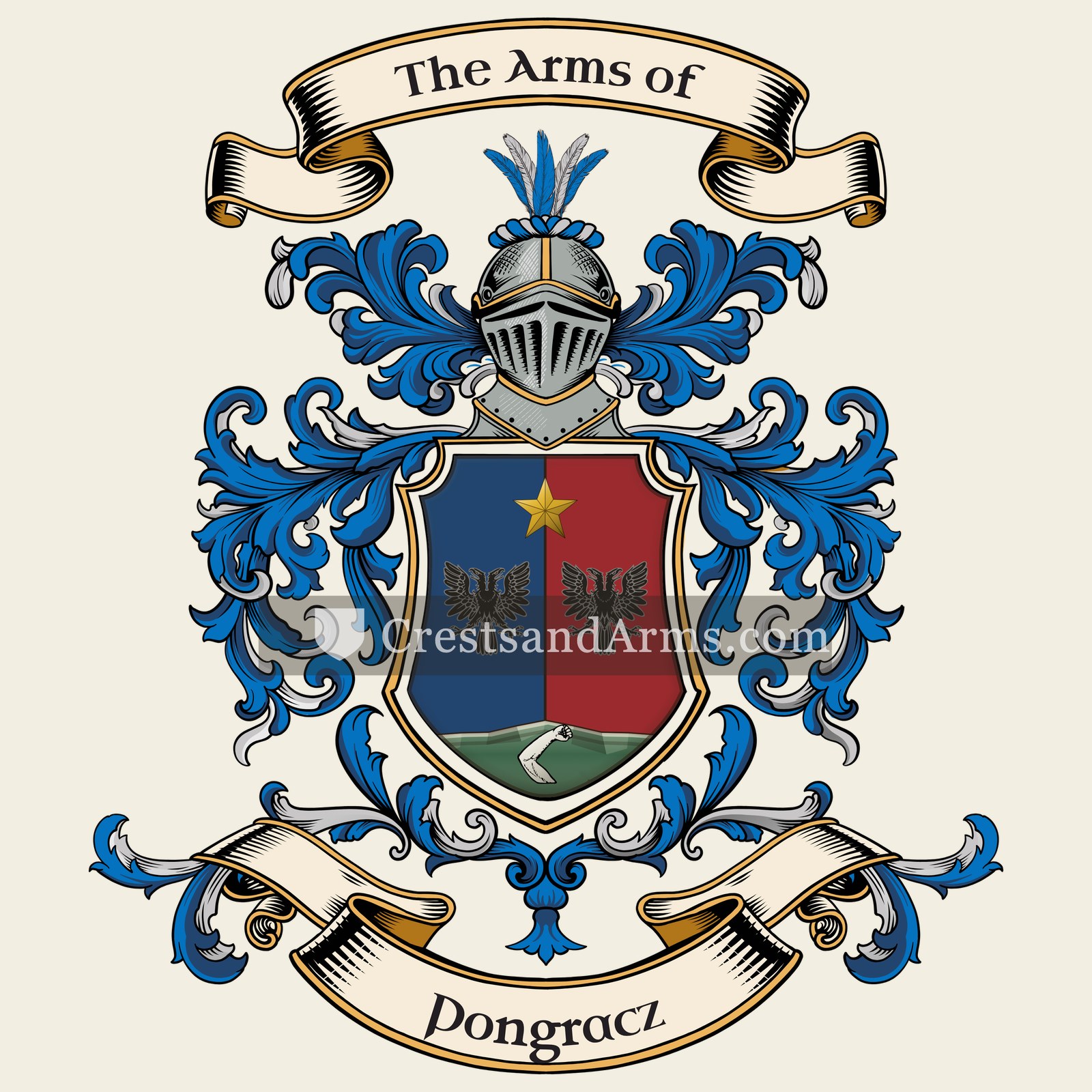 The Pongracz coat of arms