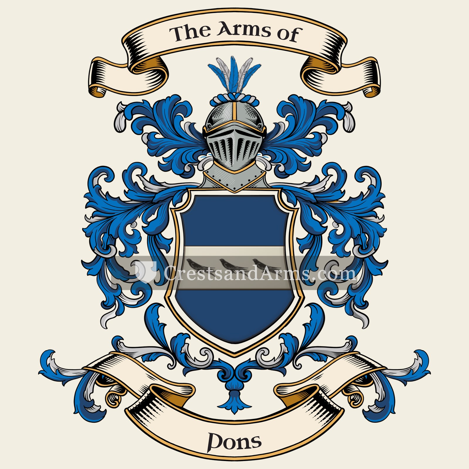 The Pons coat of arms