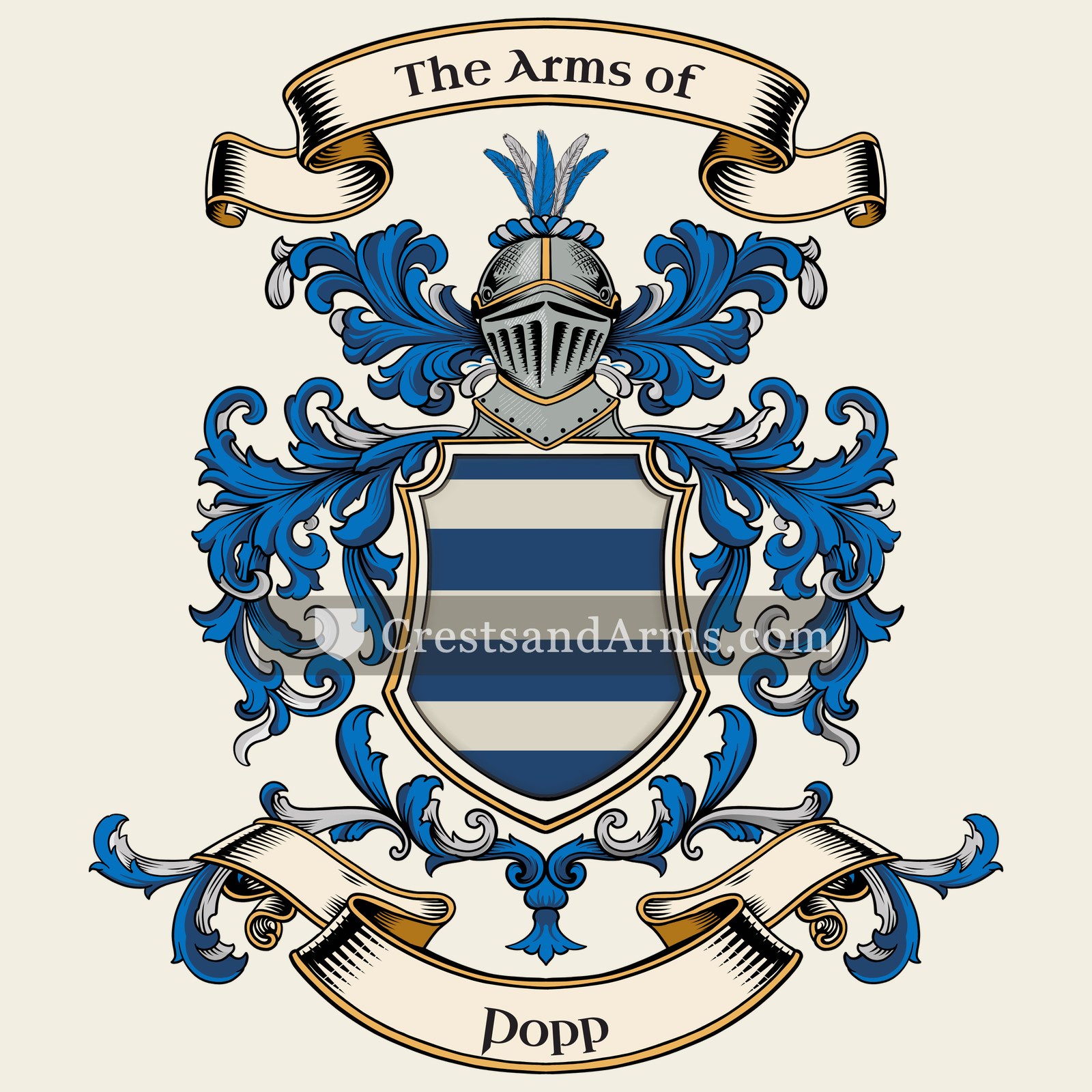 The Popp coat of arms