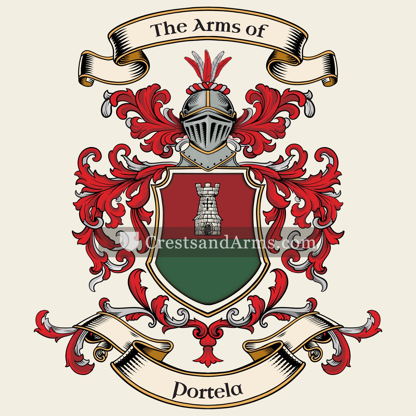 The Portela coat of arms