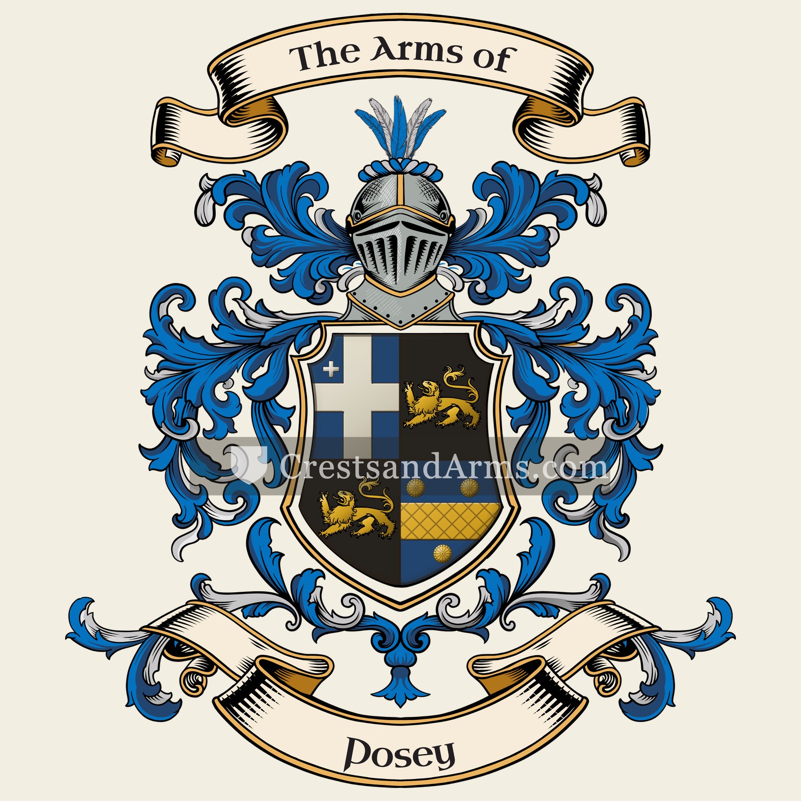 The Posey coat of arms