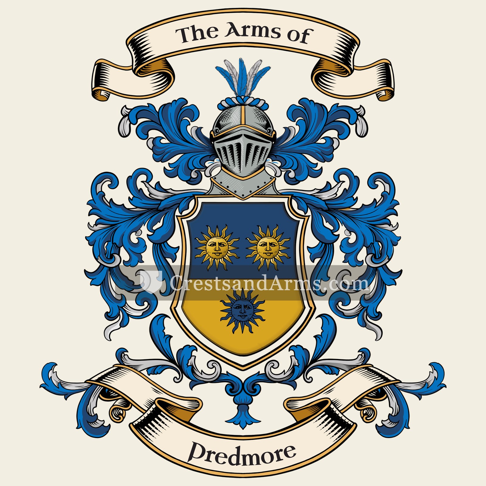 The Predmore coat of arms