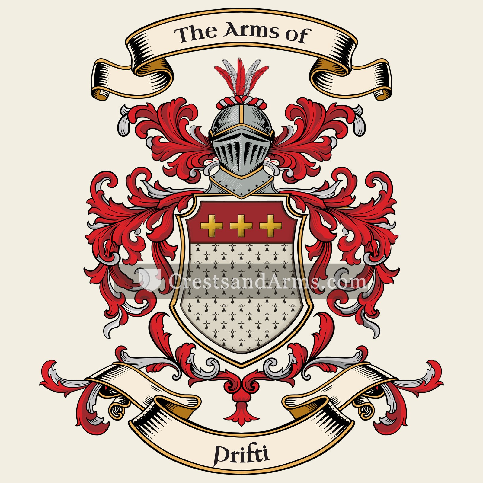 The arms