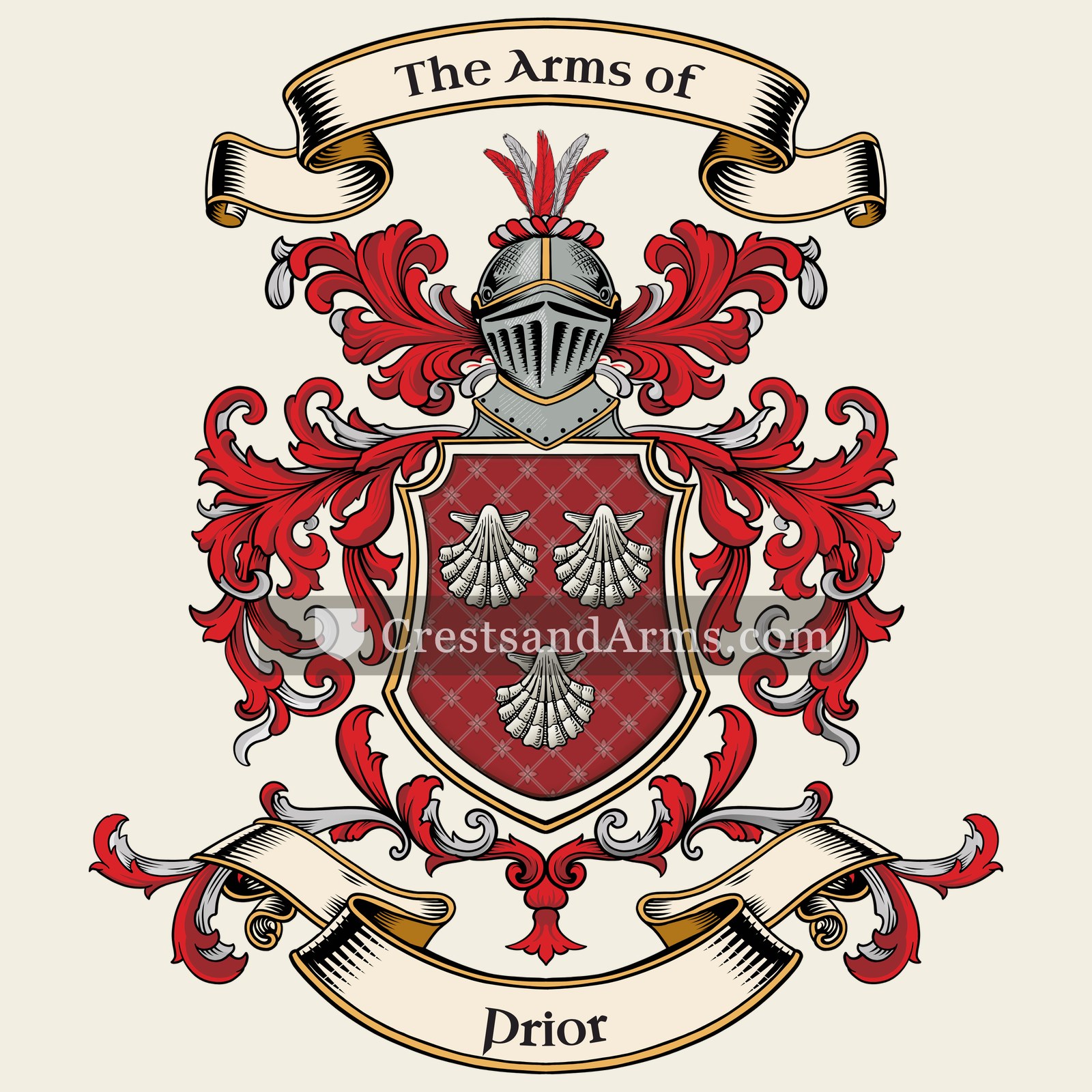 The Prior coat of arms