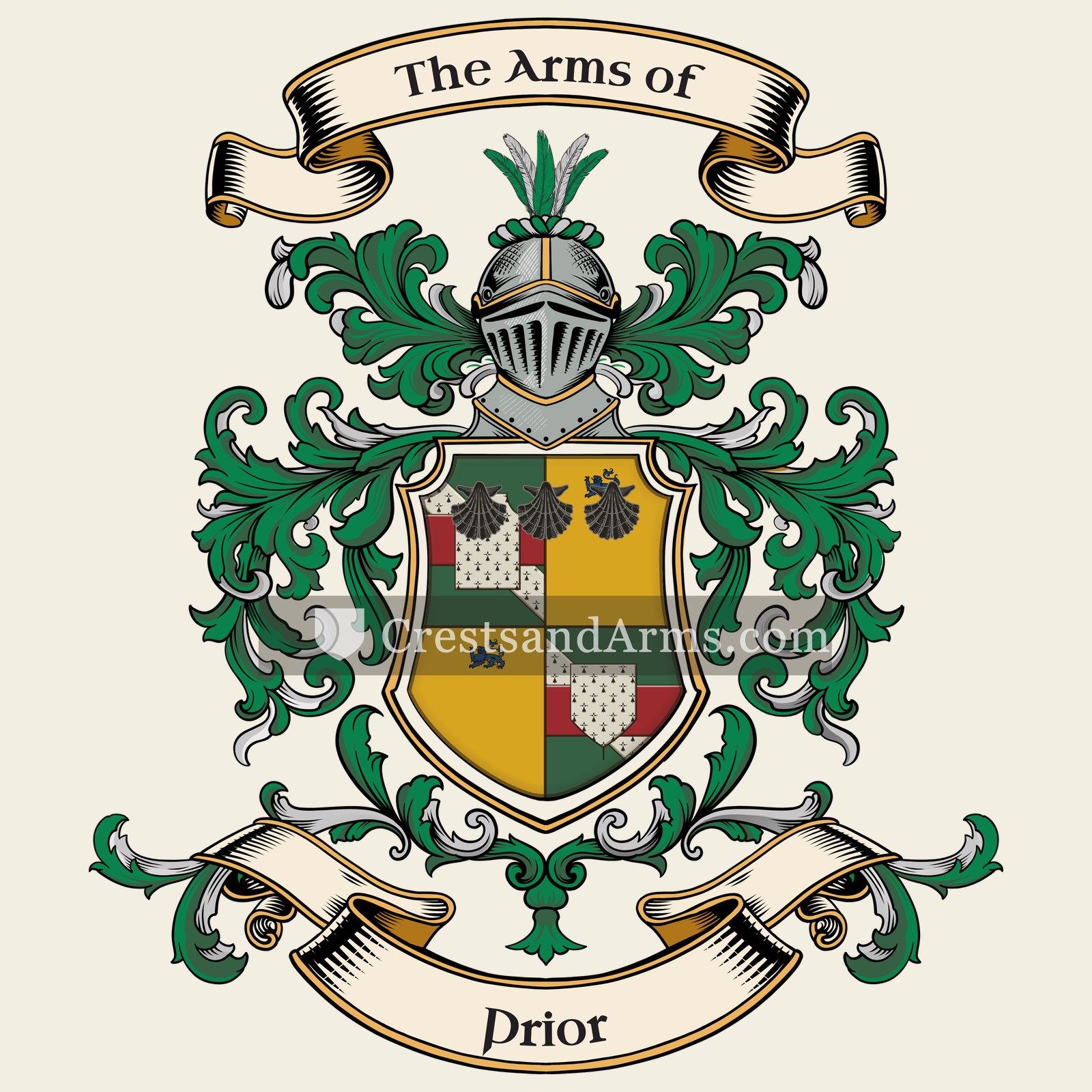 The Prior coat of arms