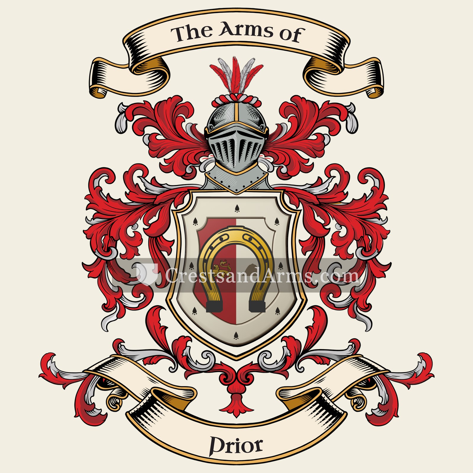 The Prior coat of arms