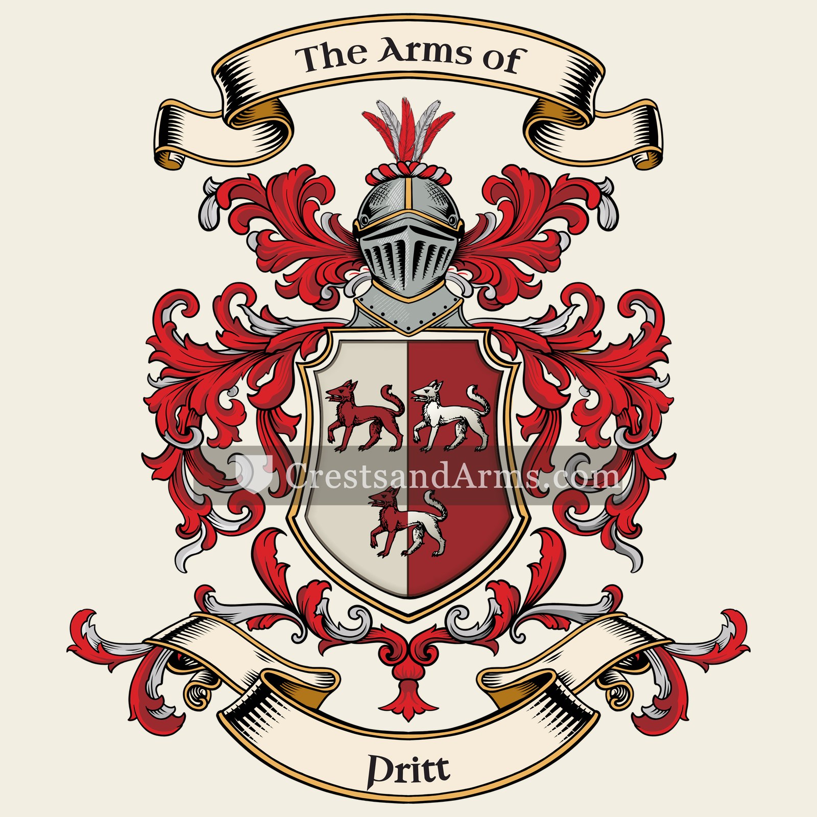 The arms